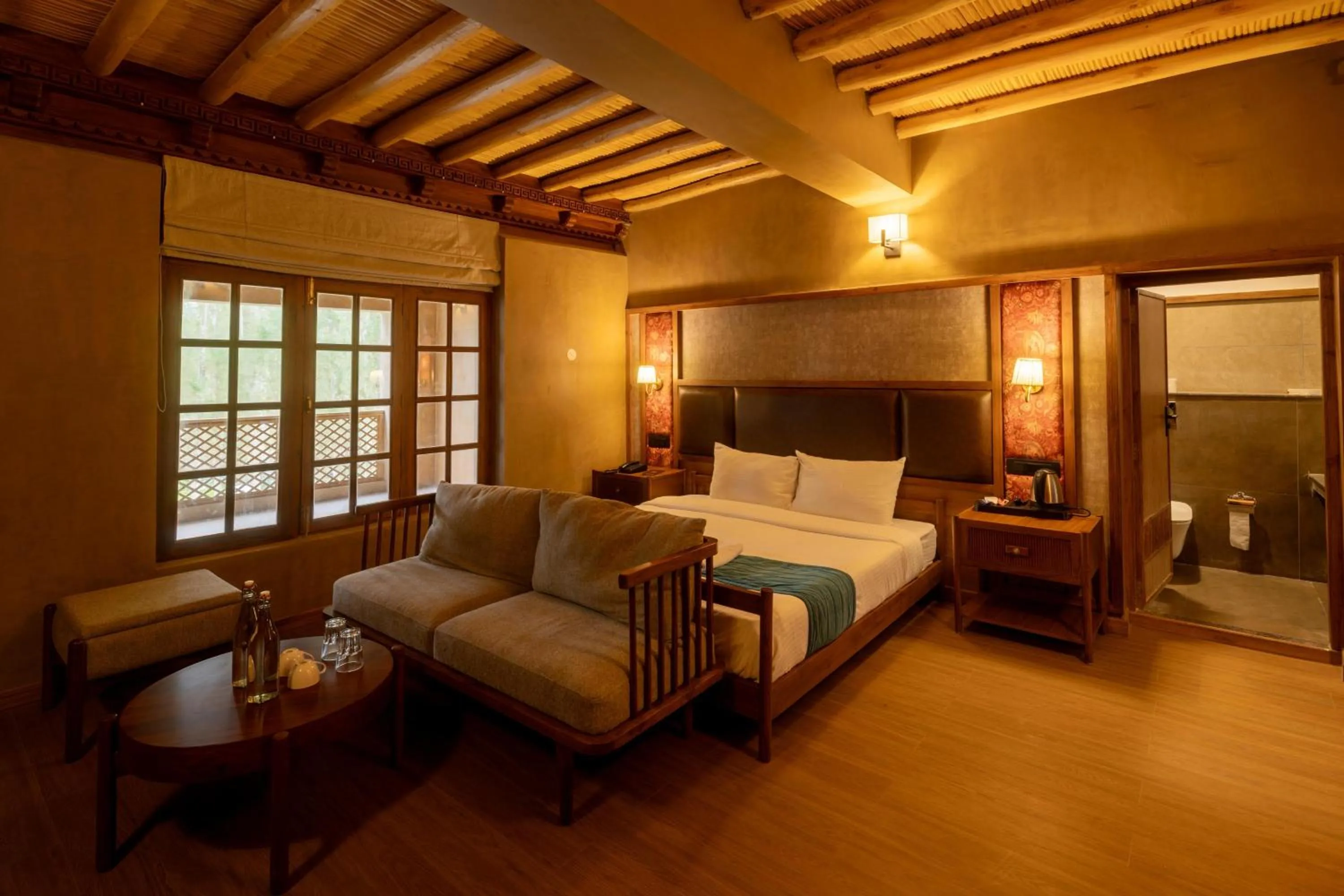 Bed in Hotel The Kaal