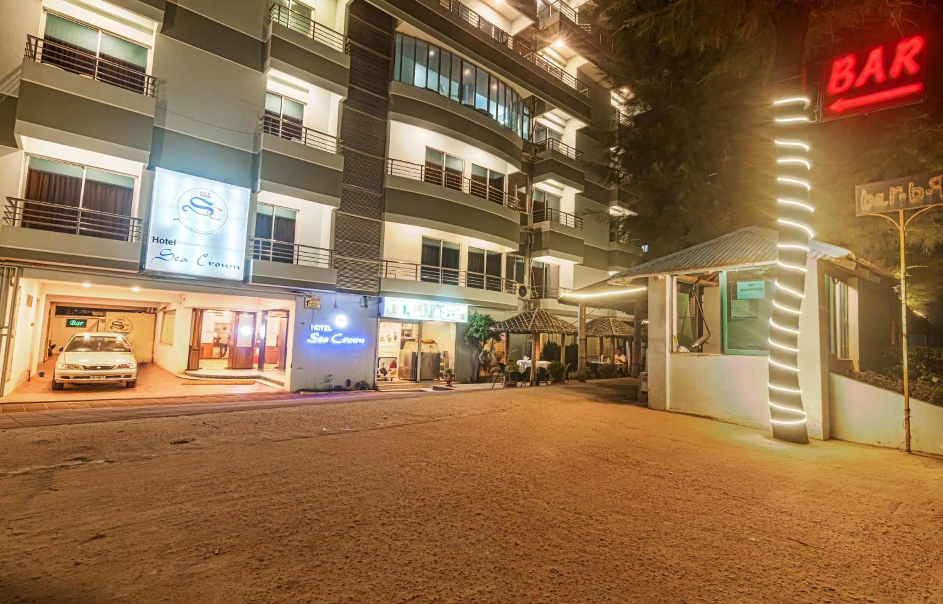 Property building in Hotel Sea Crown