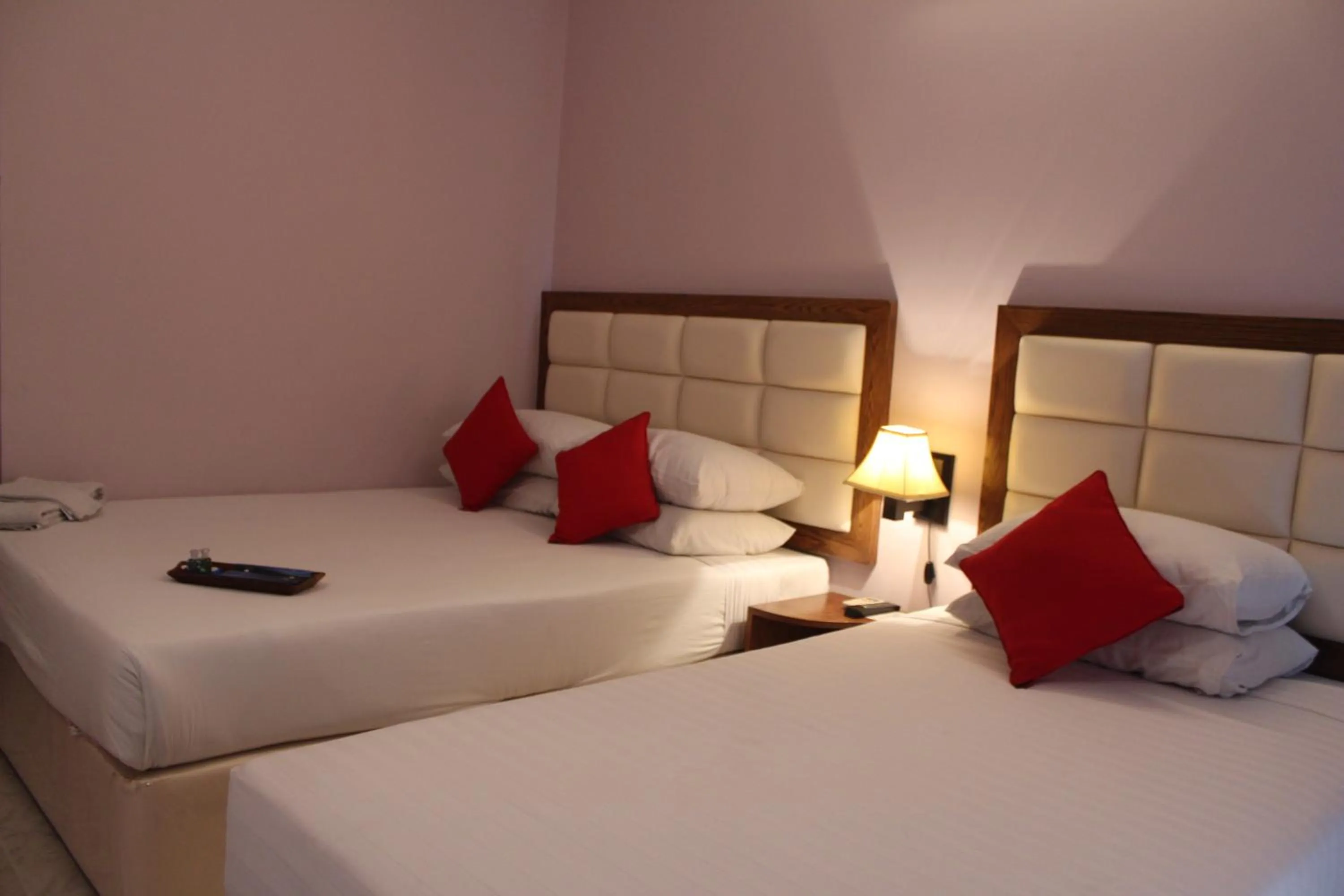 Bed in Hotel Sea Crown