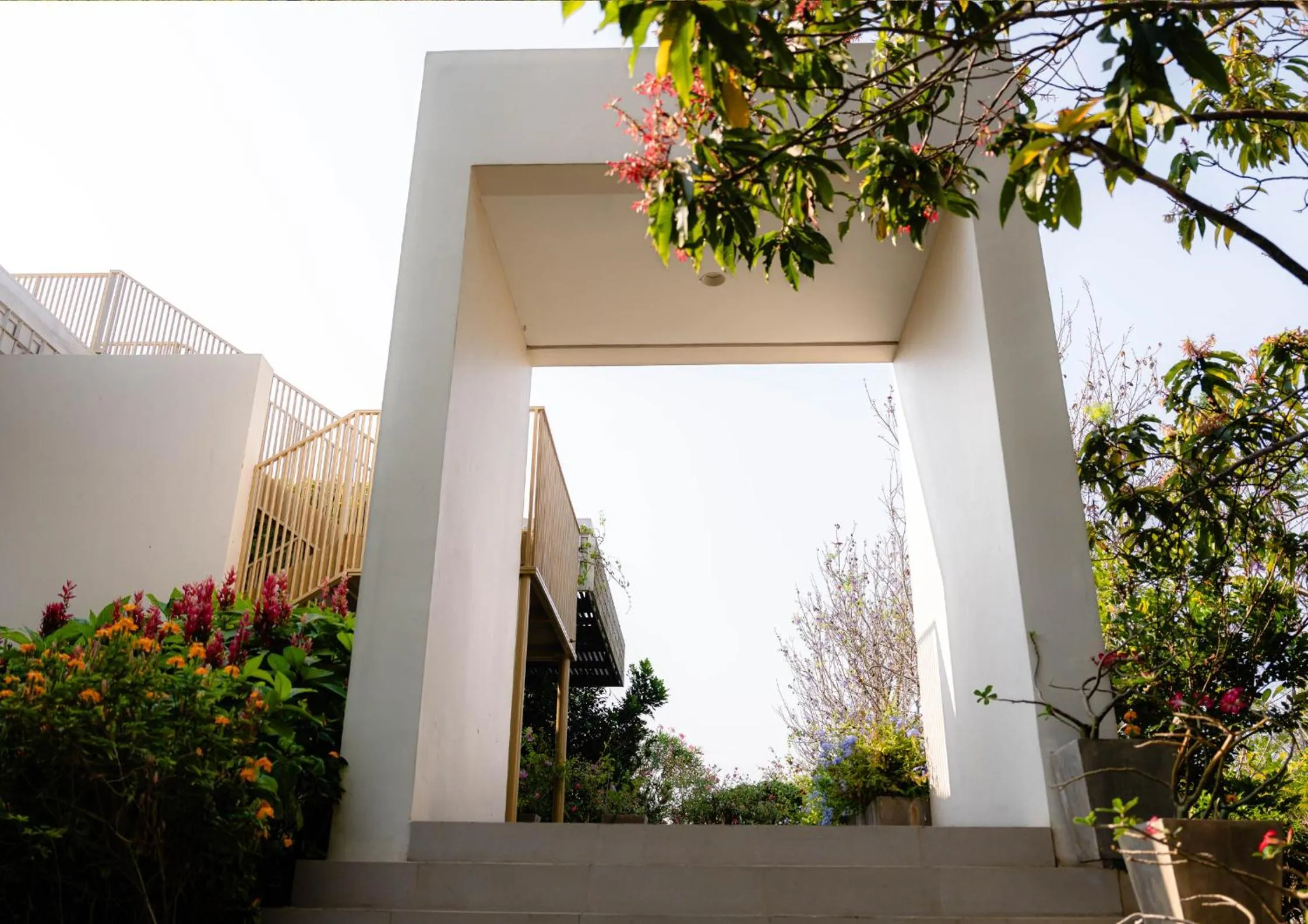 Facade/entrance in The Private Pool Villas at Civilai Hill Khao Yai
