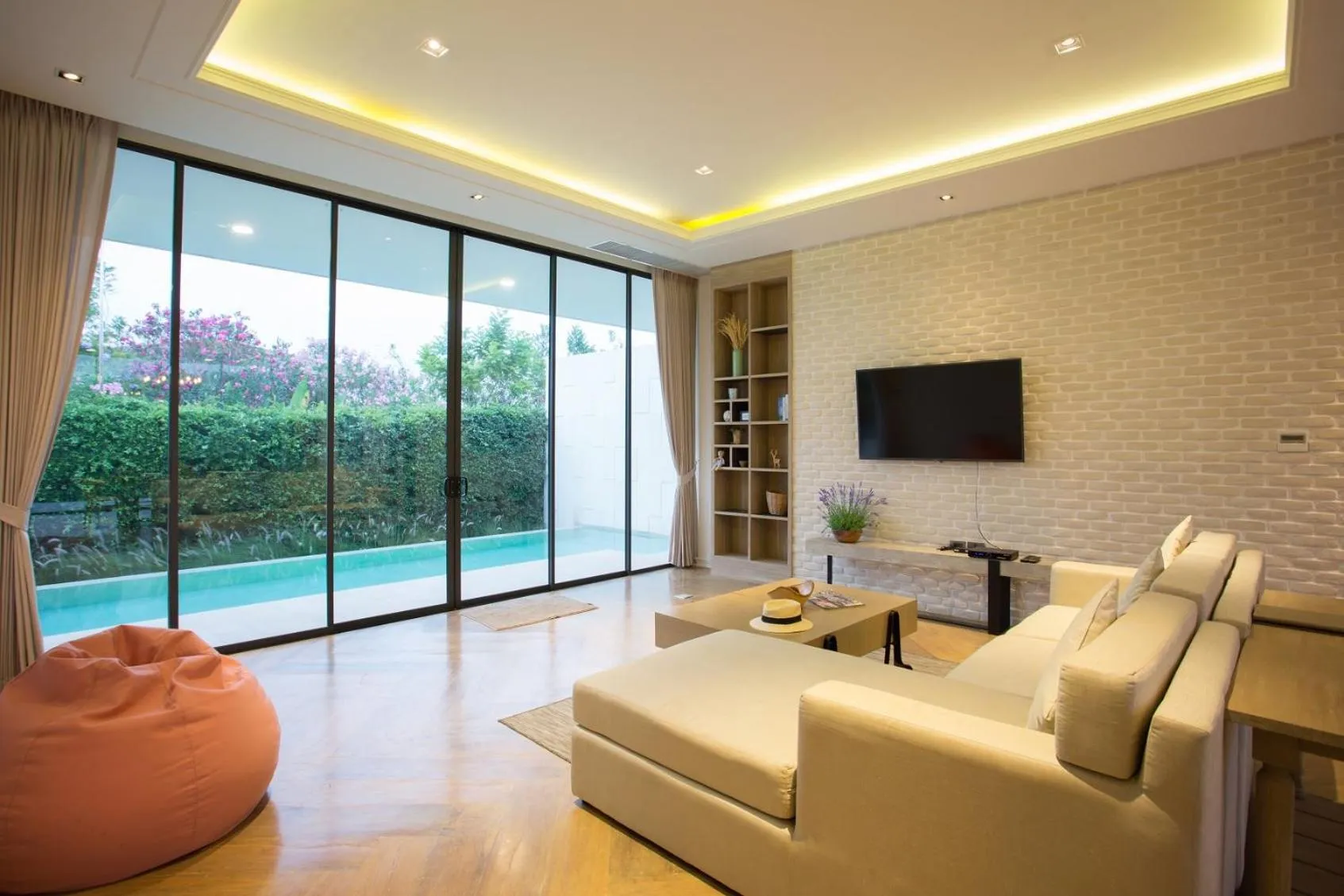 TV and multimedia in The Private Pool Villas at Civilai Hill Khao Yai