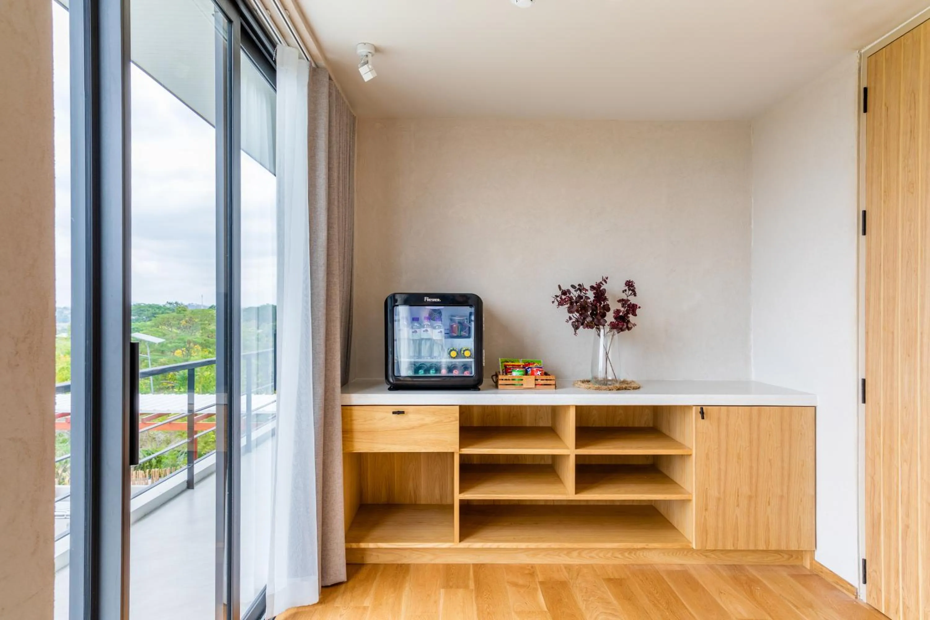 minibar in The Private Pool Villas at Civilai Hill Khao Yai