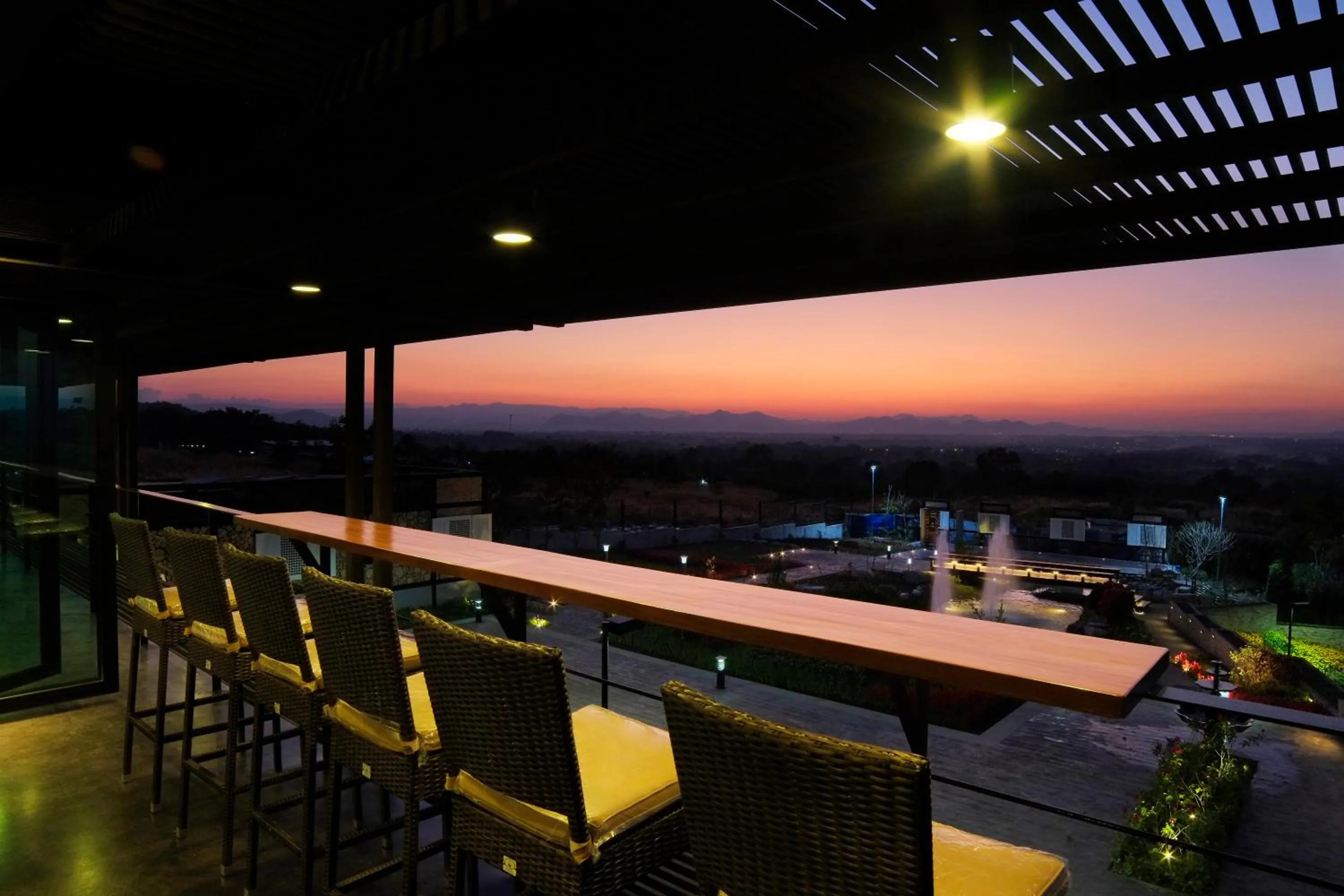 Restaurant/places to eat in The Private Pool Villas at Civilai Hill Khao Yai