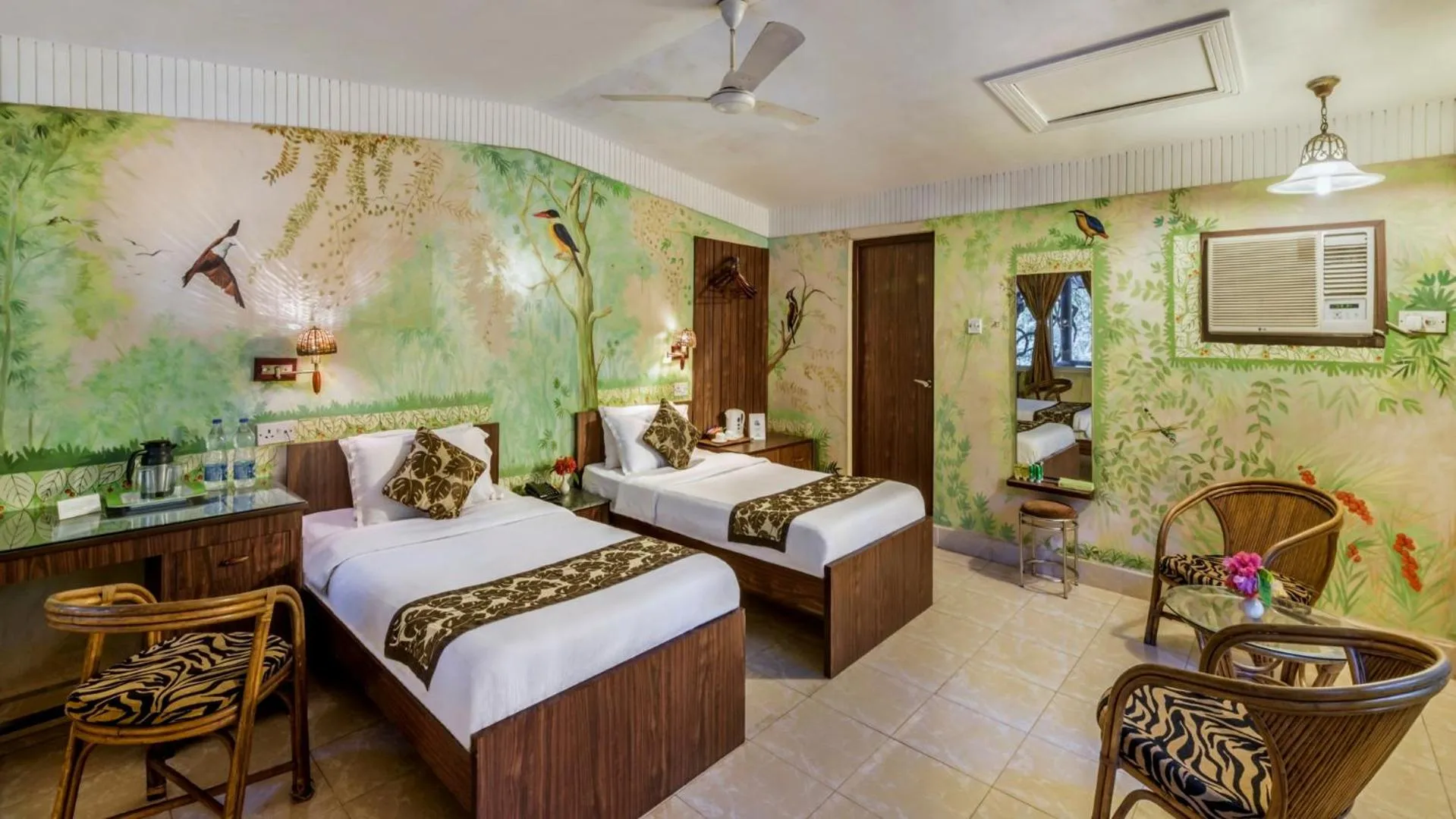 Coffee/tea facilities, Bed in Sunderban Tiger Camp