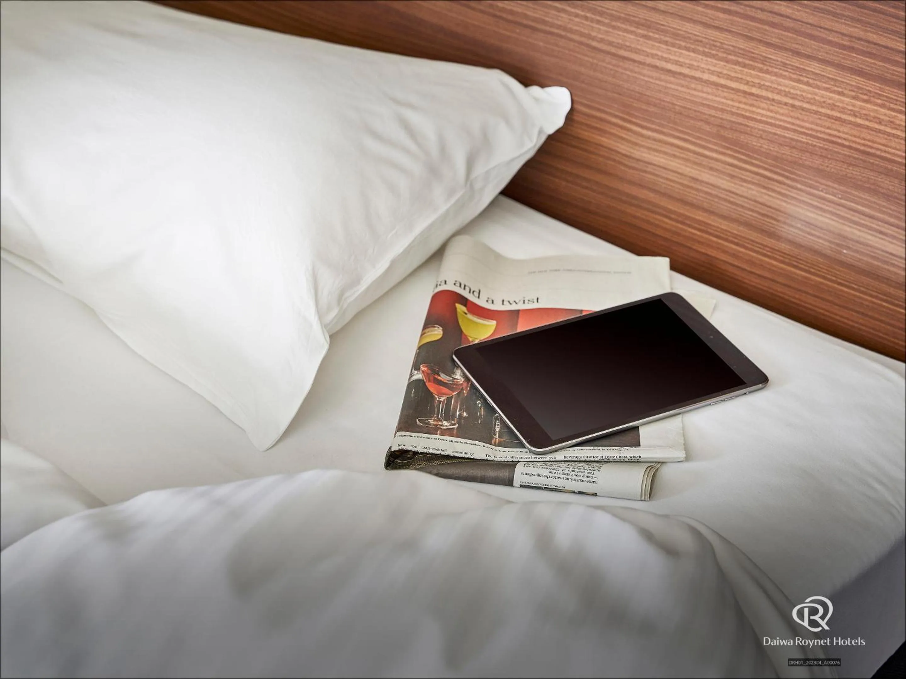 Bed in Daiwa Roynet Hotel Sendai