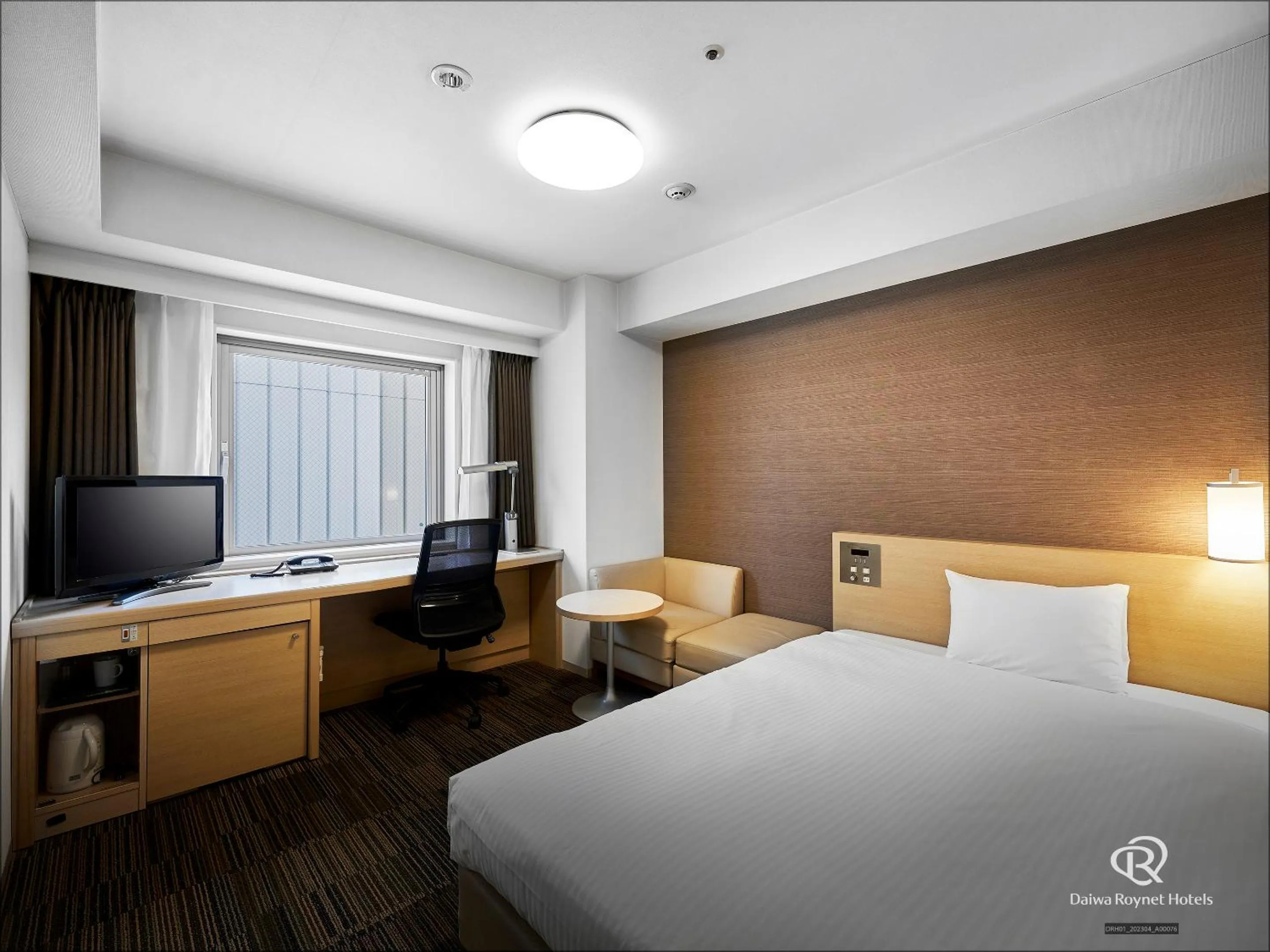 Bed in Daiwa Roynet Hotel Sendai