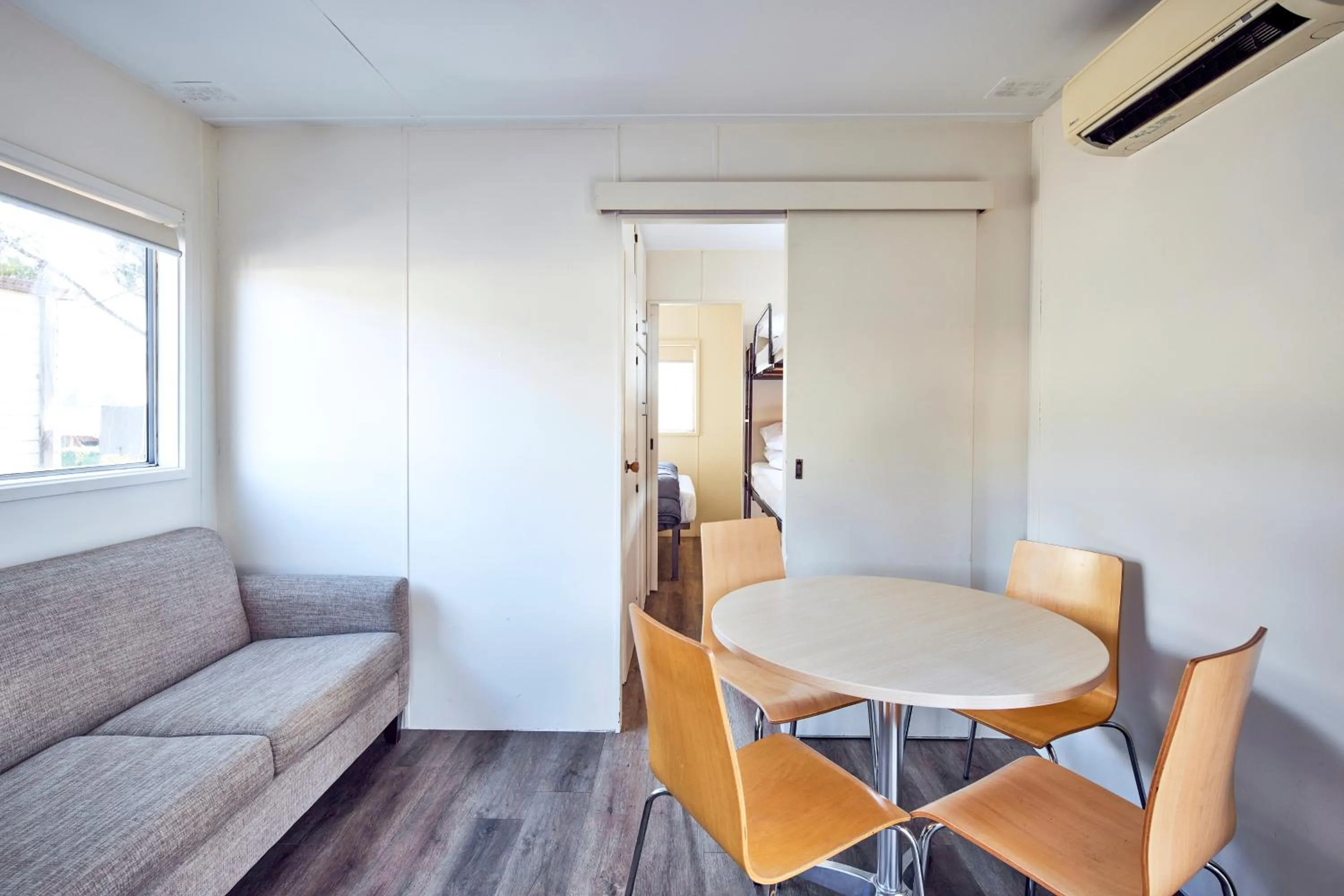 Living room in NRMA Jindabyne Holiday Park