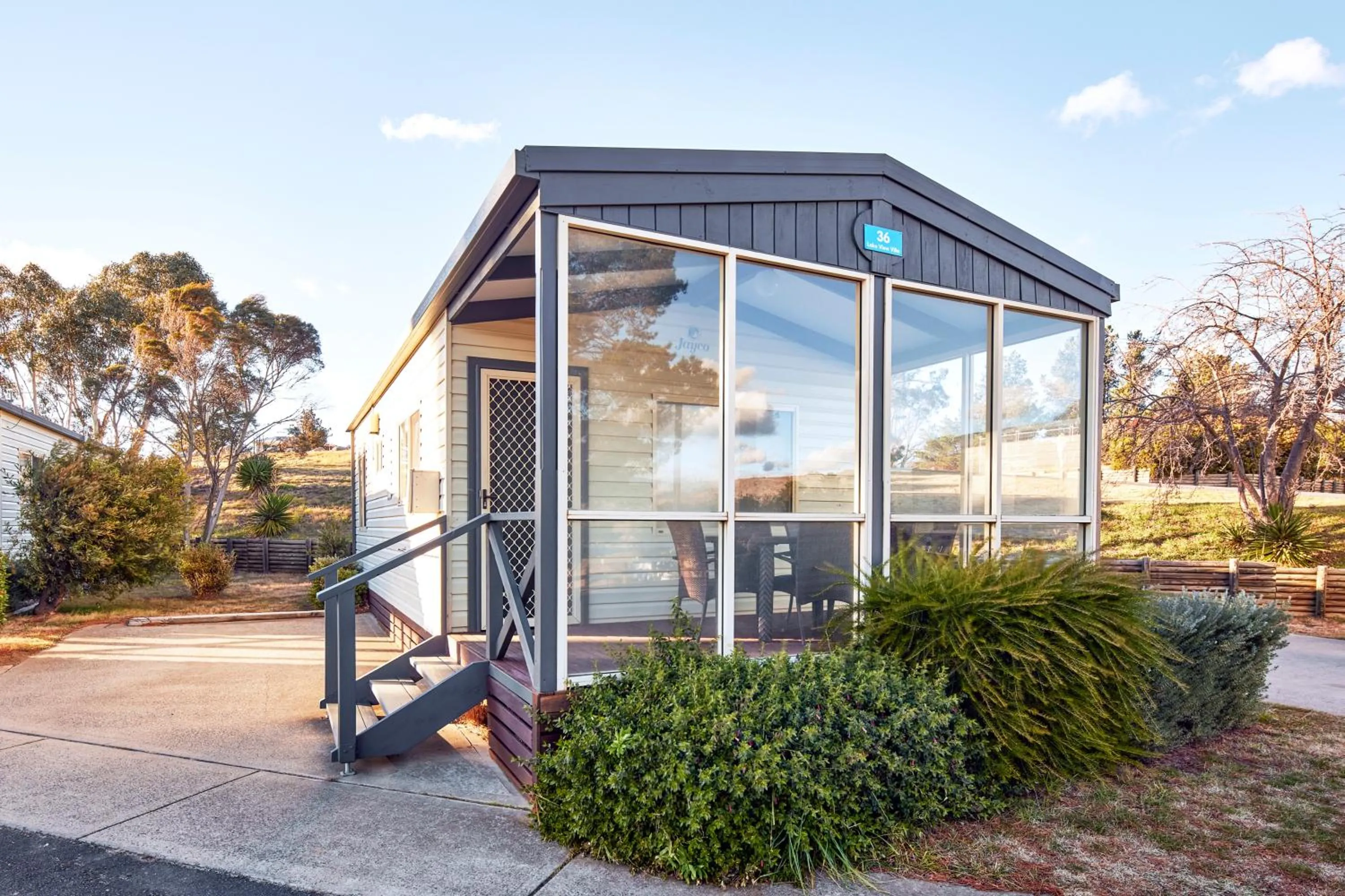 Property building in NRMA Jindabyne Holiday Park