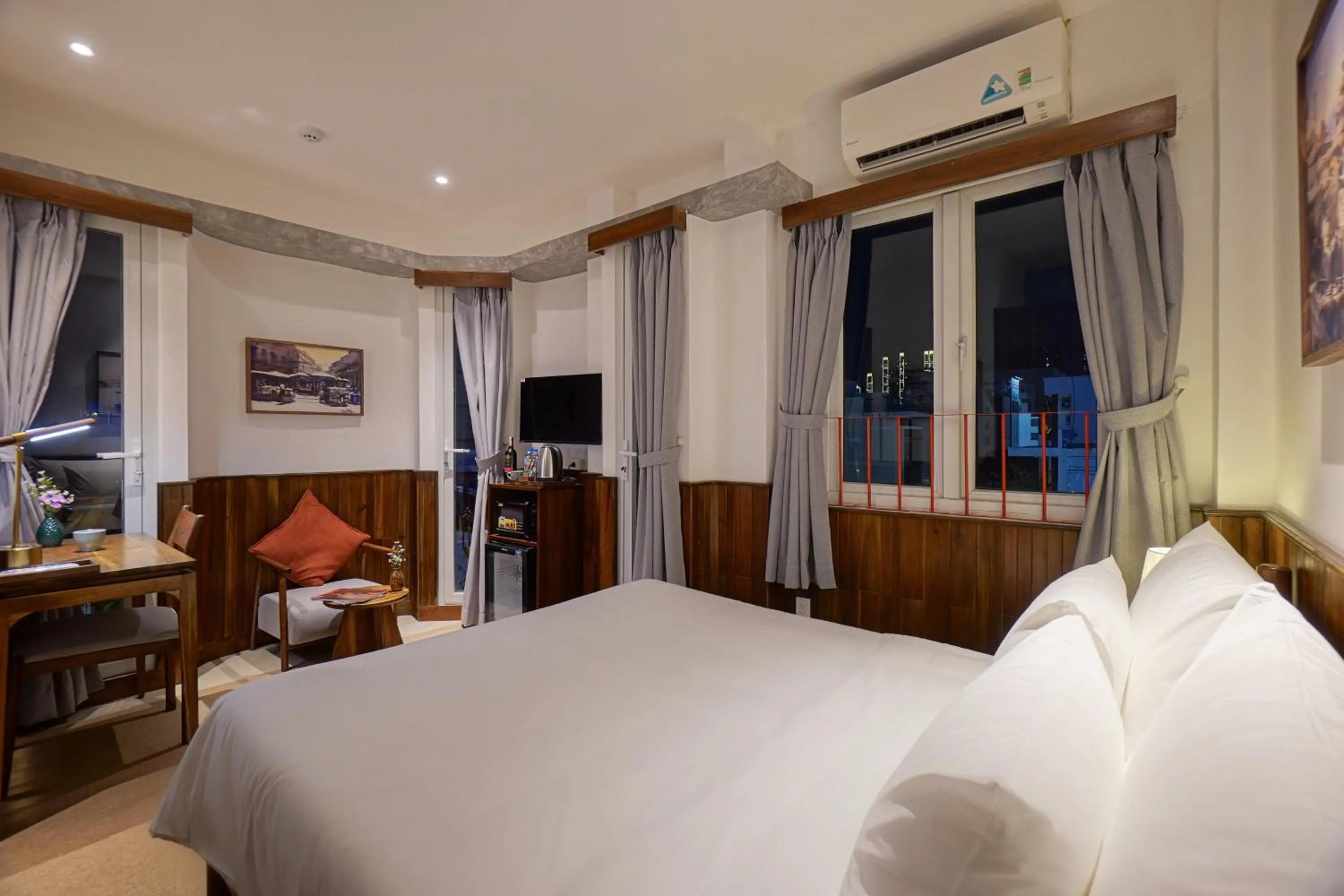 Bed in Nexus House Nguyen Binh Khiem - Near Saigon Zoo & Botanical Gardens