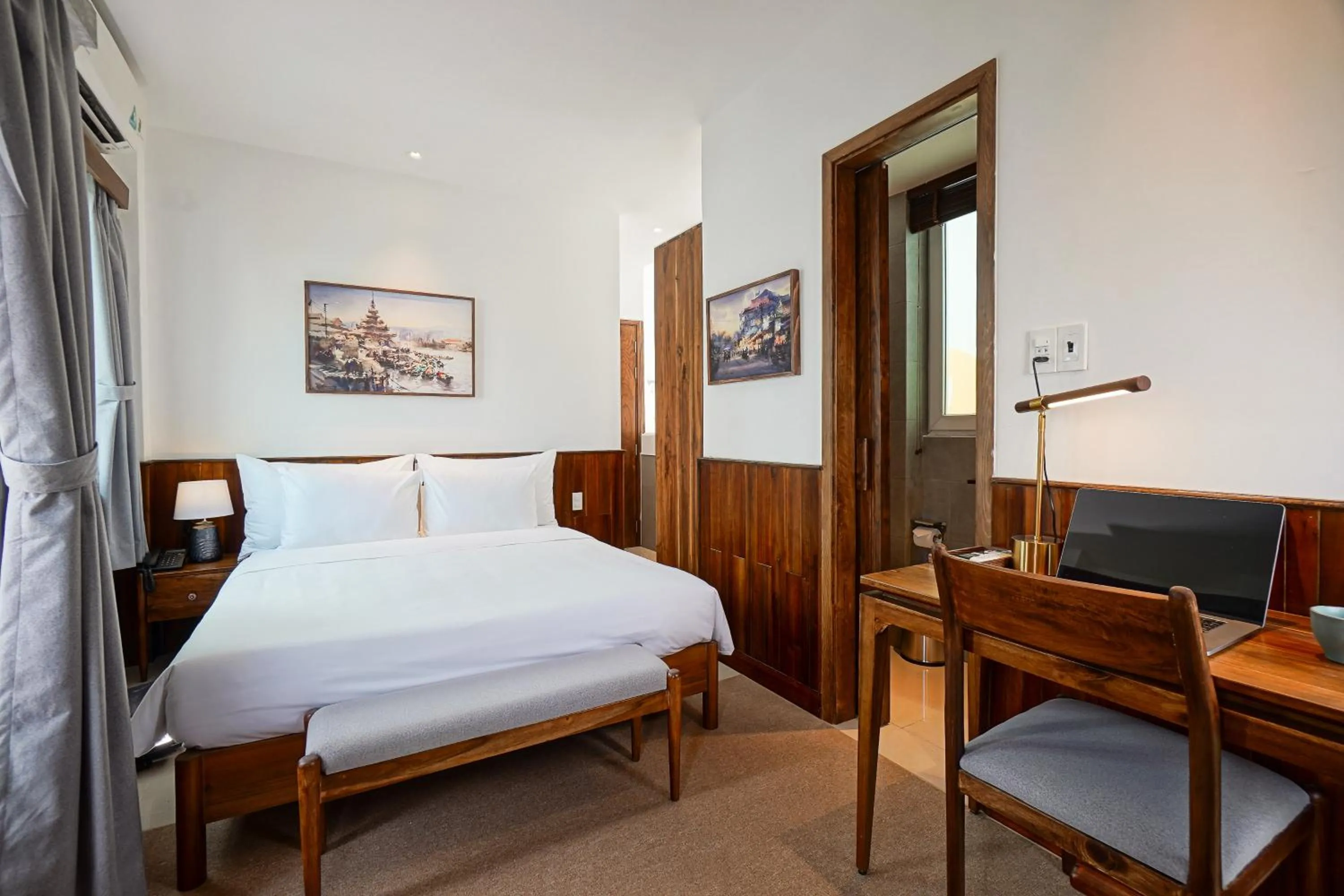 Bed in Nexus House Nguyen Binh Khiem - Near Saigon Zoo & Botanical Gardens