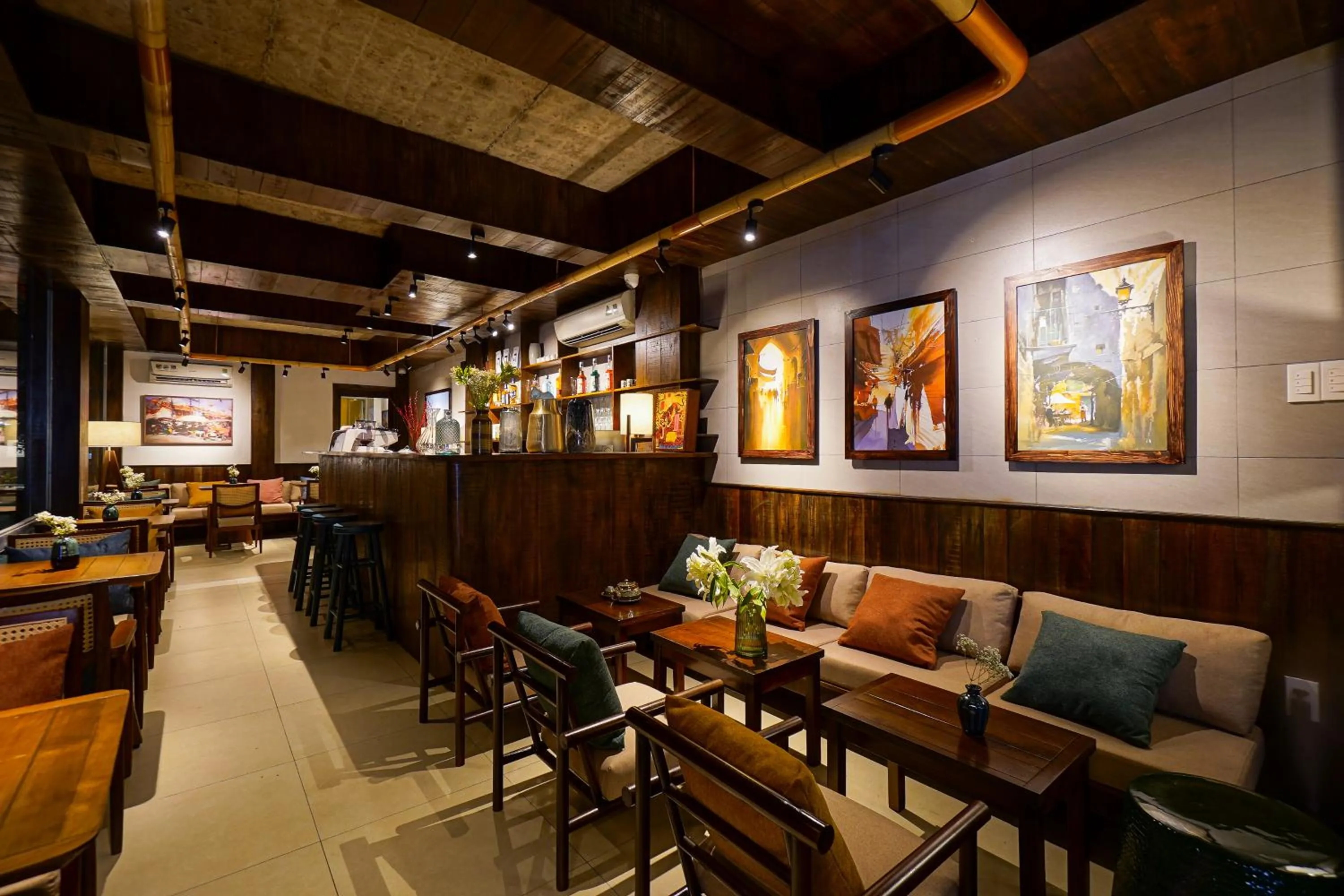 Living room in Nexus House Nguyen Binh Khiem - Near Saigon Zoo & Botanical Gardens