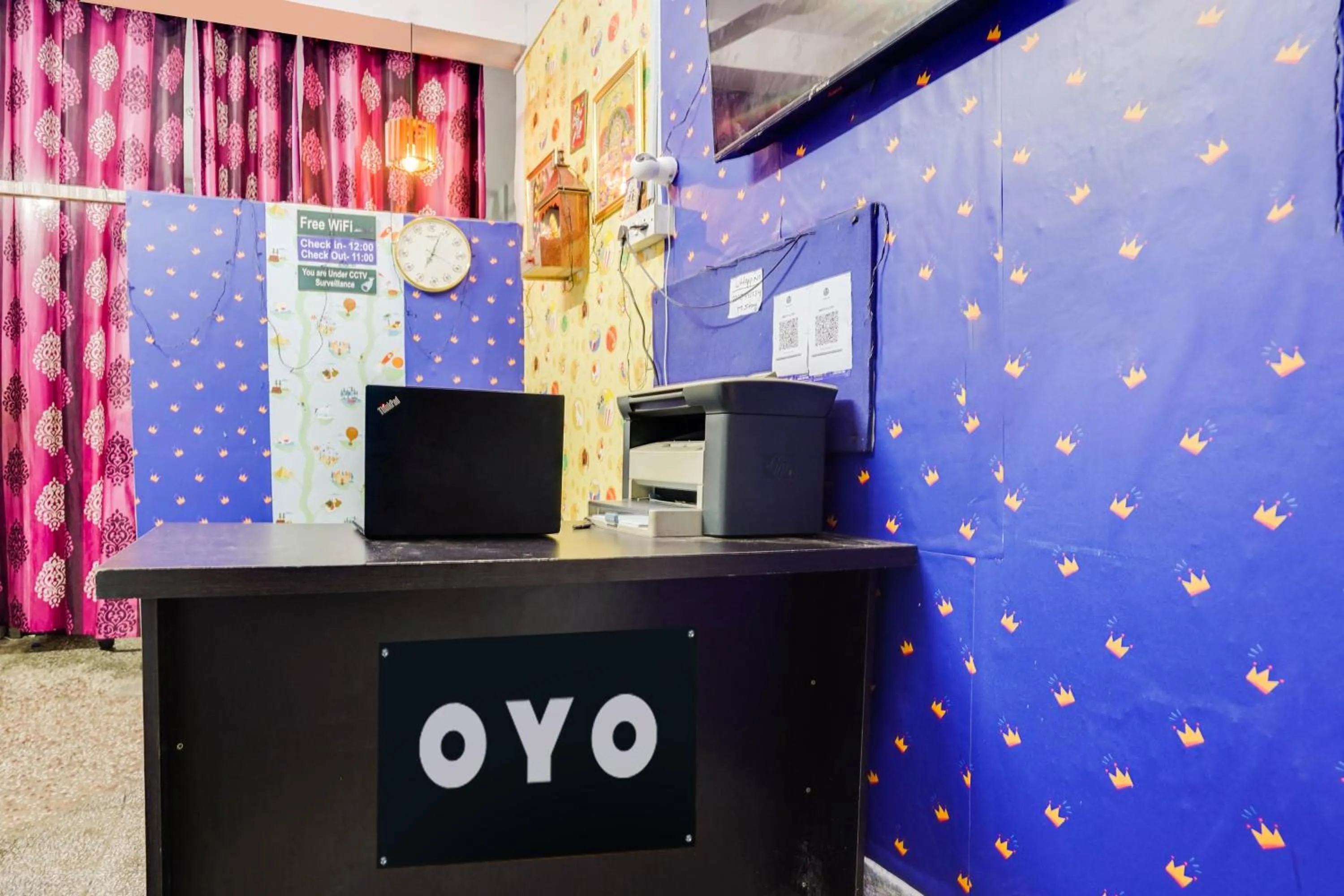 Lobby or reception in HOTEL O ELITE STAY