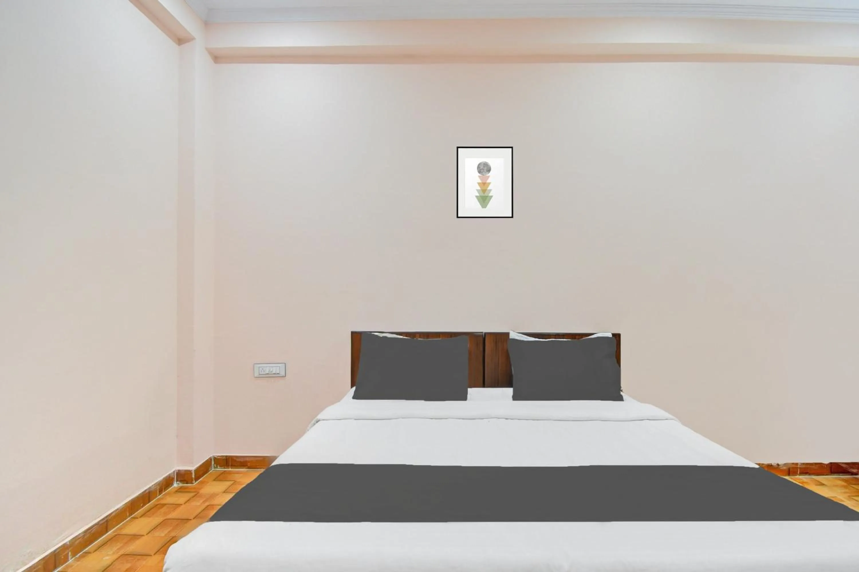 Bedroom, Bed in Hotel O HRD Guest House & Homestay