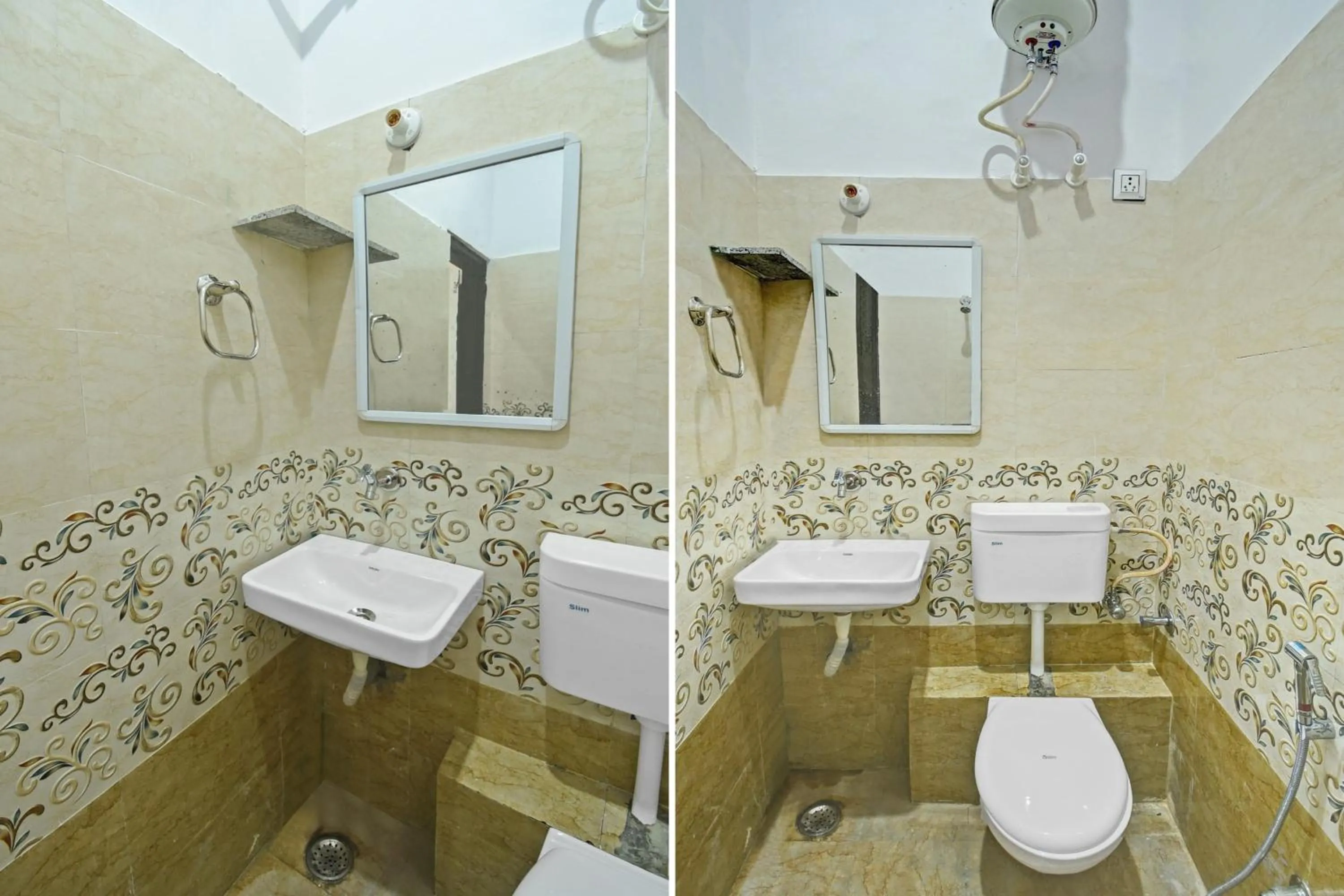 Bathroom in Hotel O HRD Guest House & Homestay