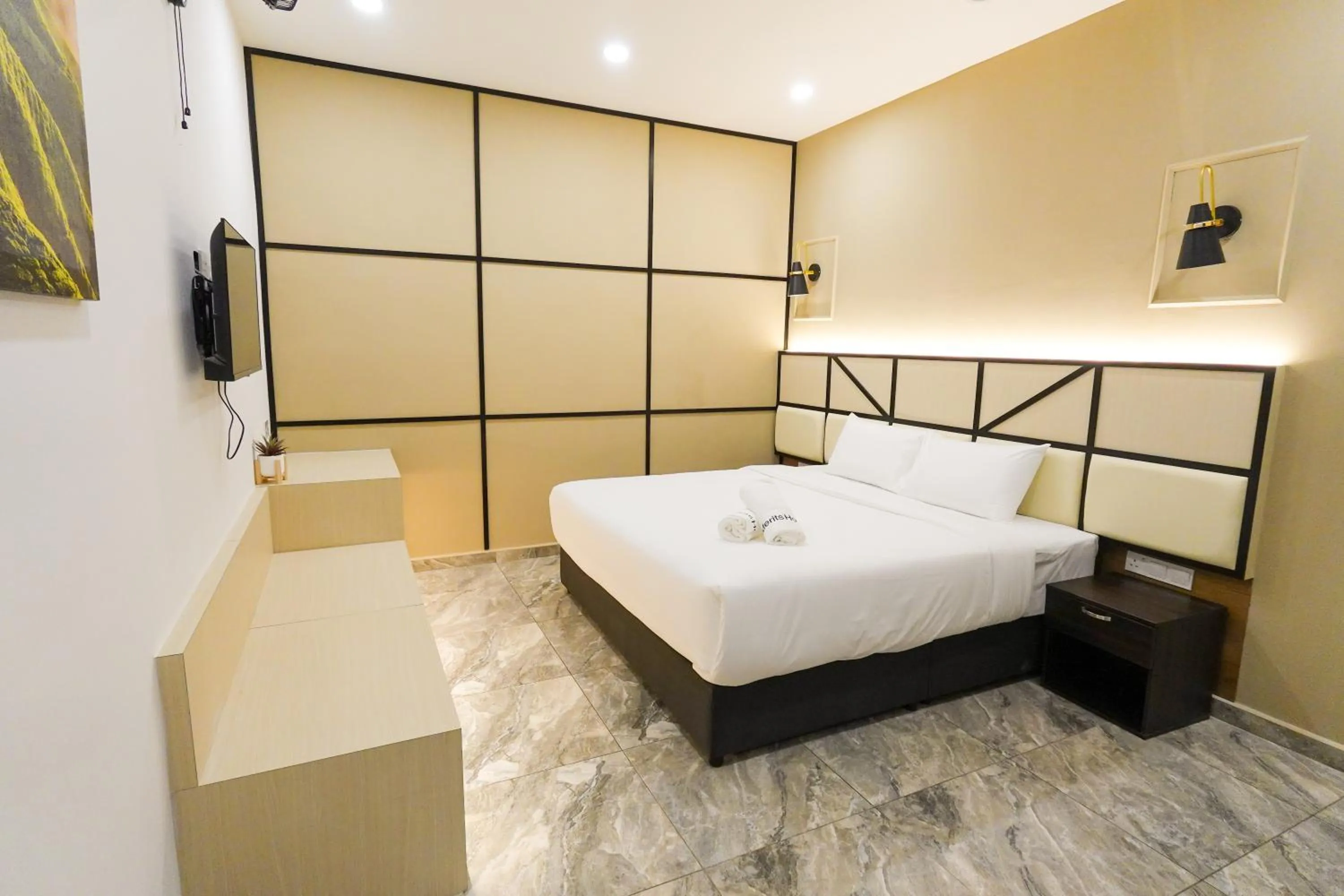 Bed in Merits Hotel Cameron Highlands