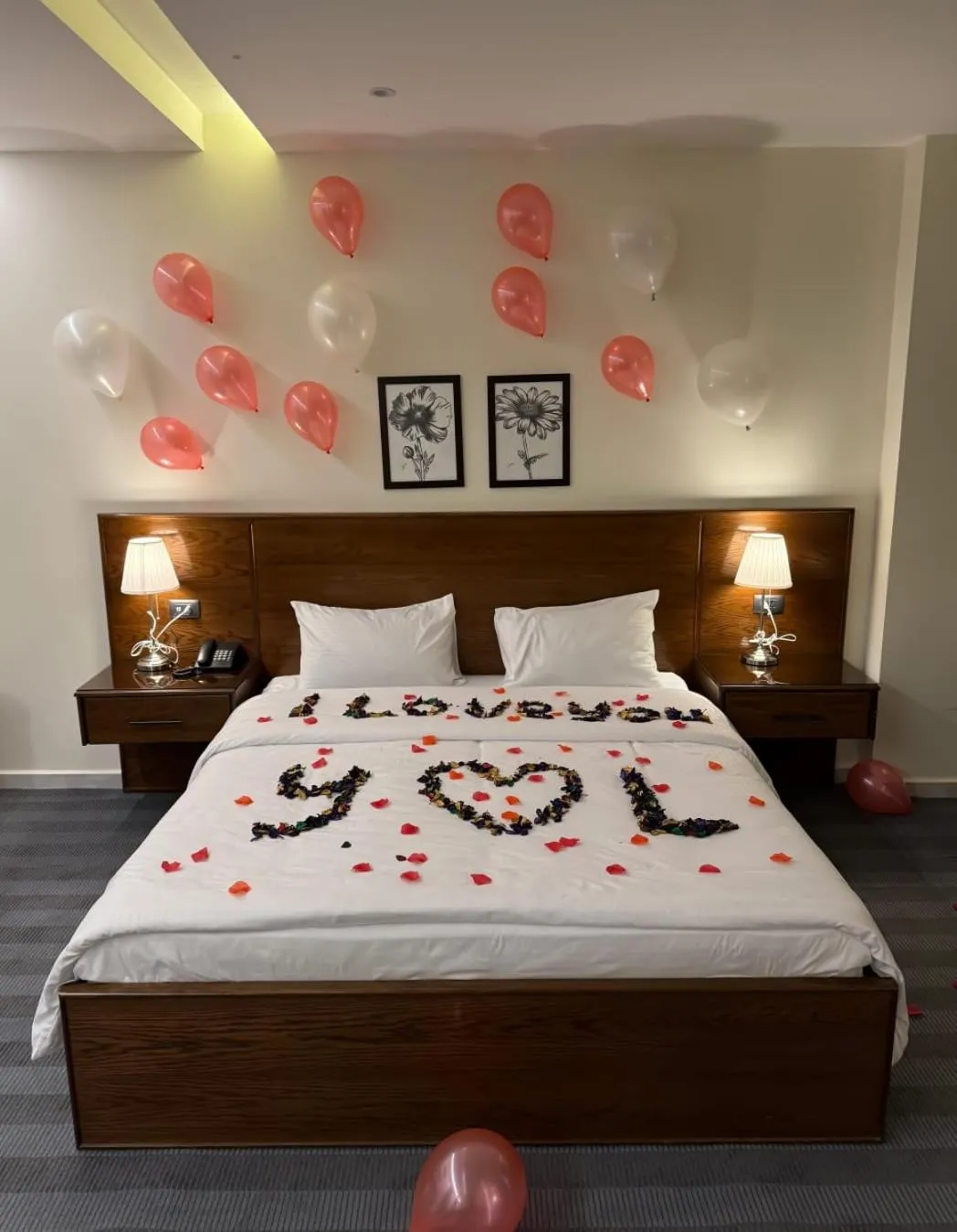 Bed in North paradise hotel