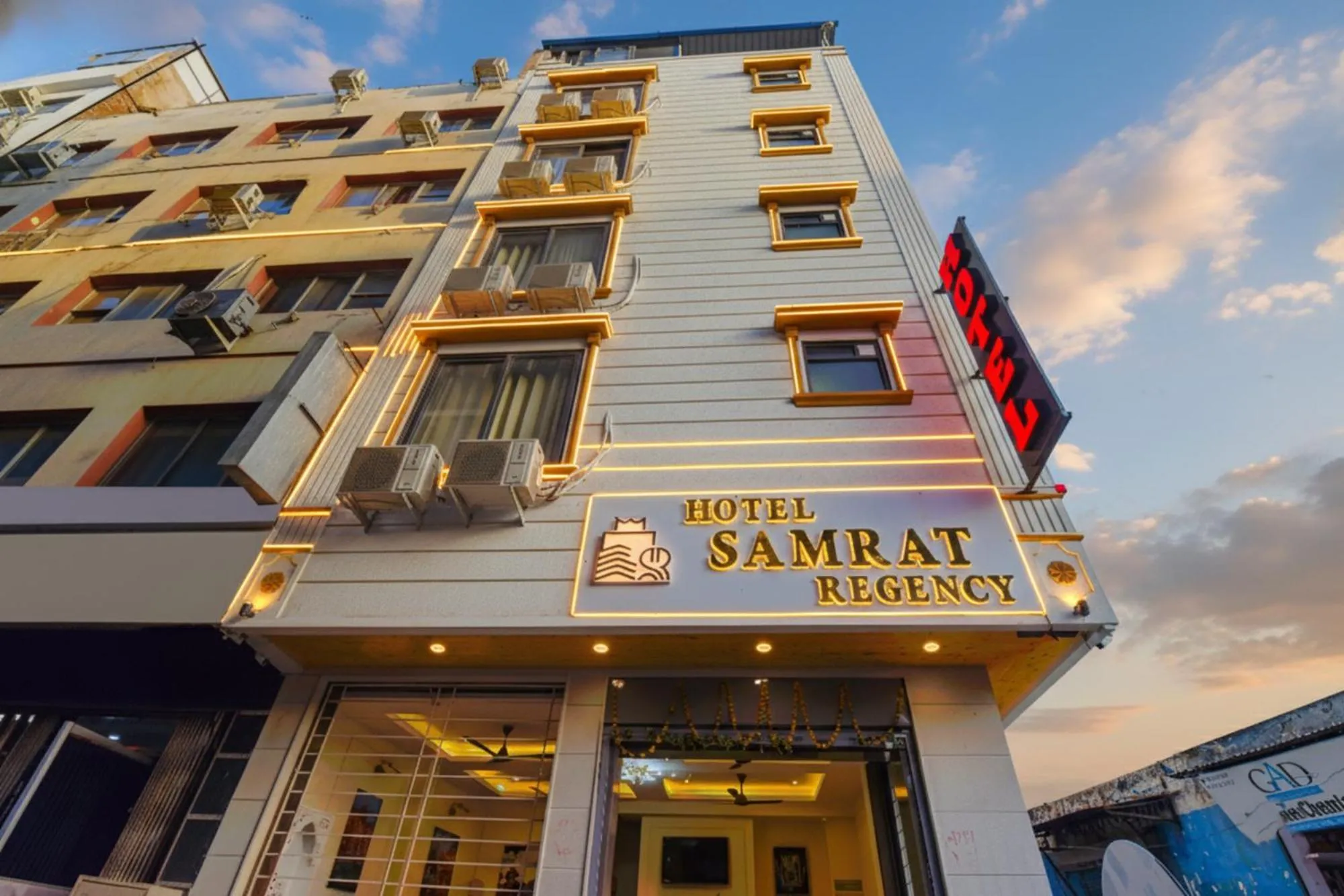 Property building in FabHotel Samrat Regency