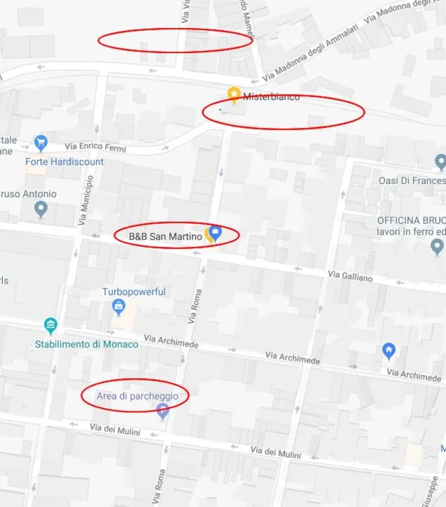 Neighbourhood in B&B San Martino