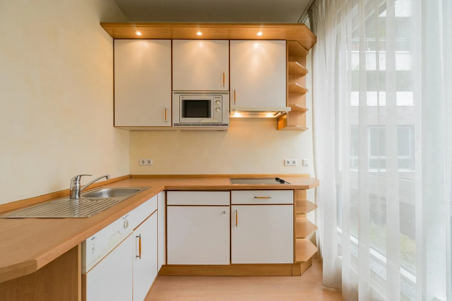 Kitchen or kitchenette in Apartmenthaus Berlin Mitte