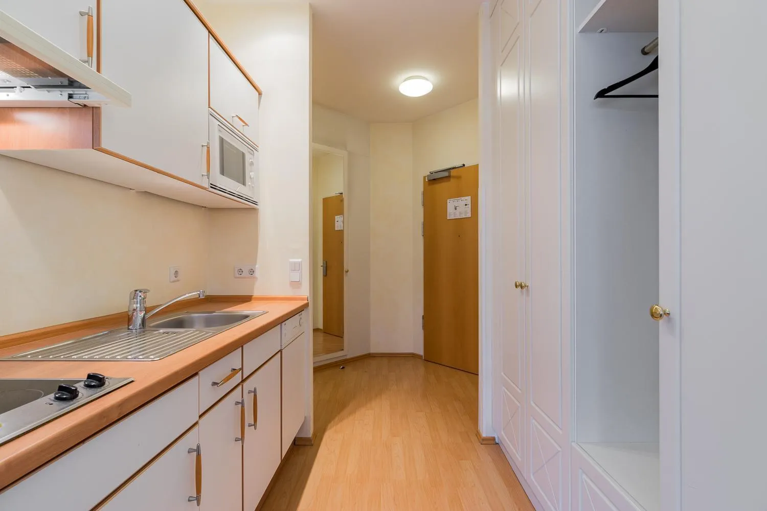 Kitchen or kitchenette in Apartmenthaus Berlin Mitte
