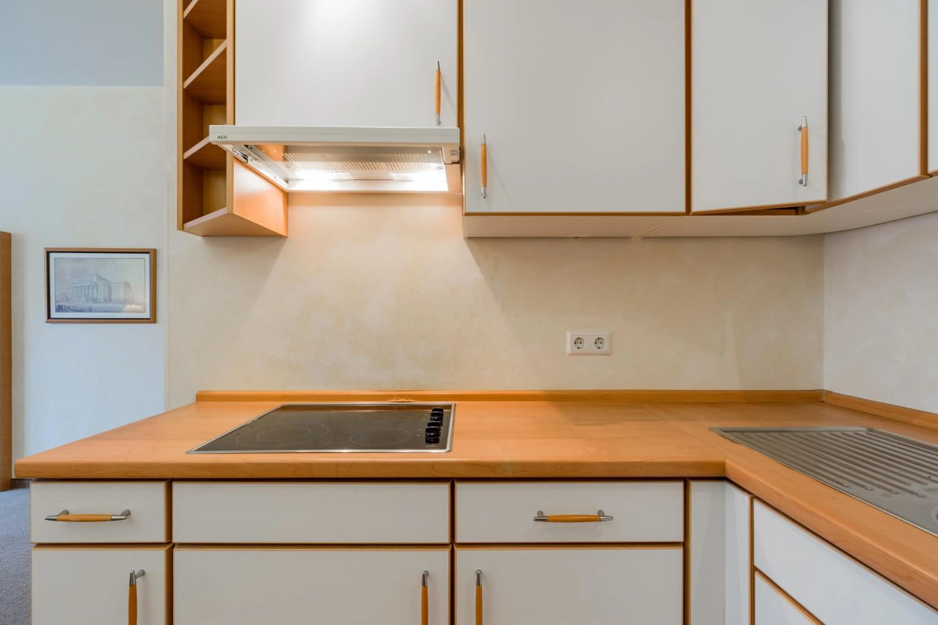 Kitchen or kitchenette in Apartmenthaus Berlin Mitte
