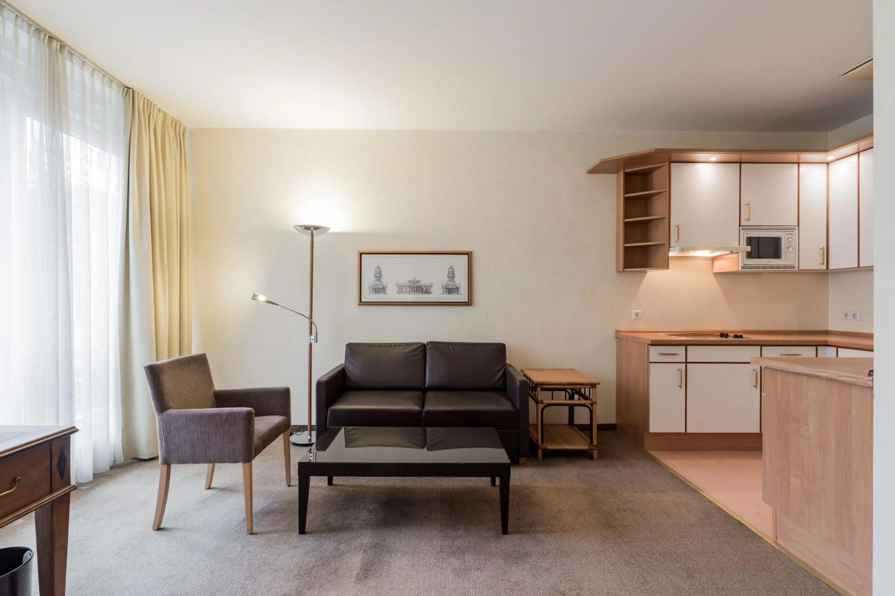 Living room in Apartmenthaus Berlin Mitte