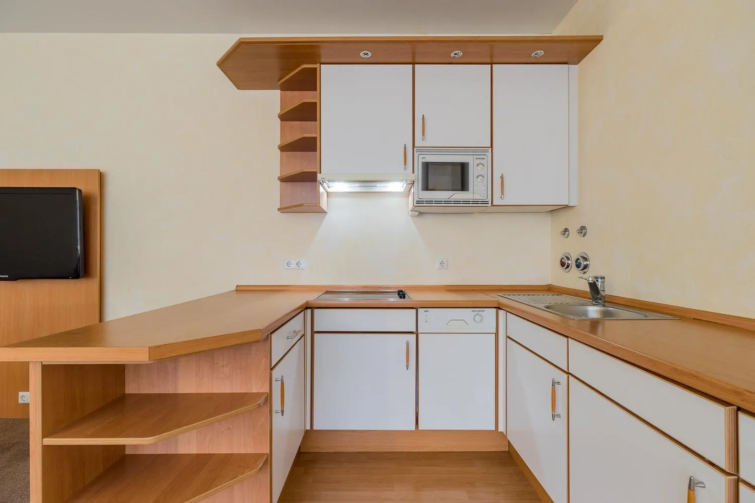 Kitchen or kitchenette in Apartmenthaus Berlin Mitte