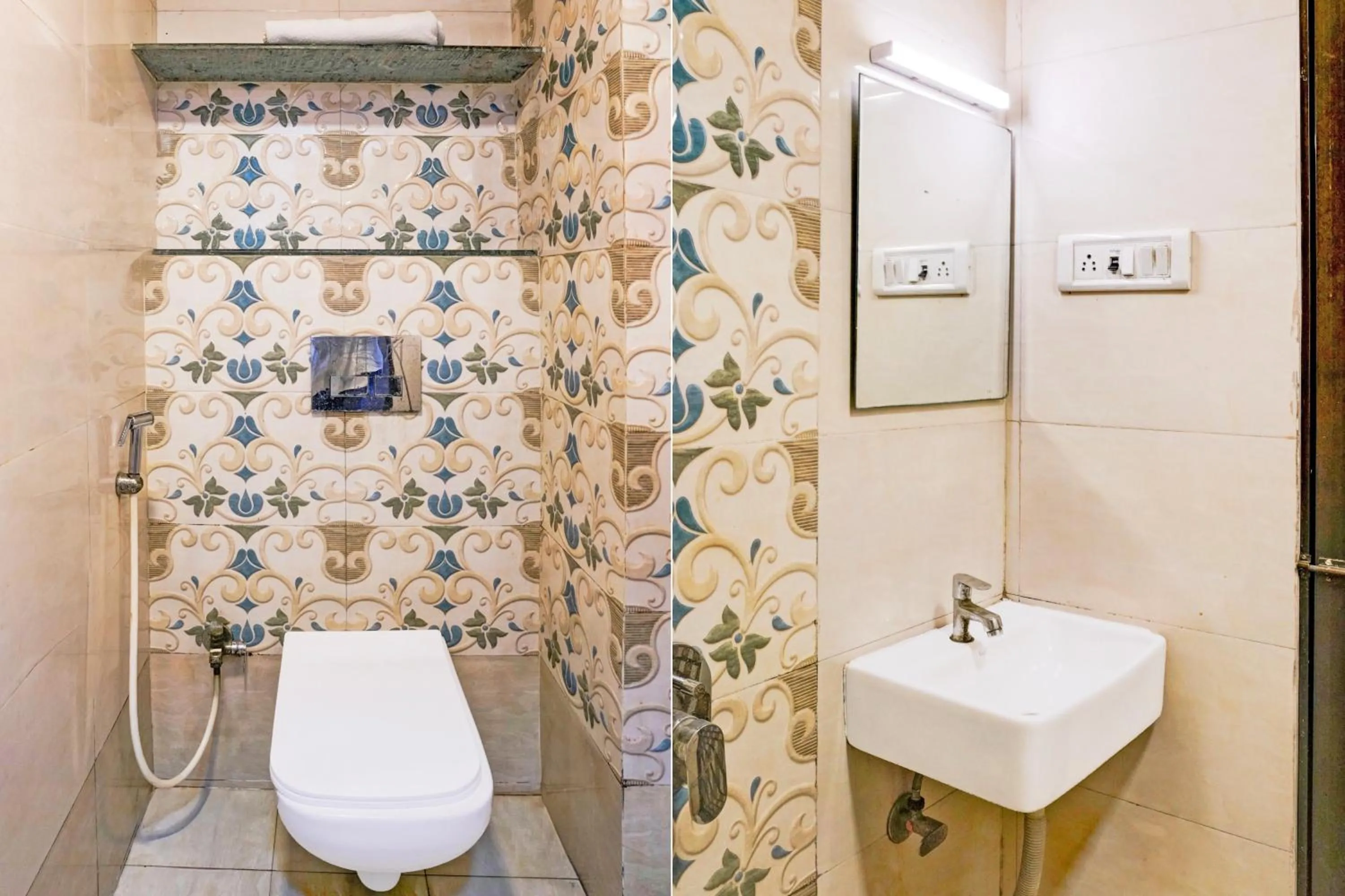 Bathroom in Super Hotel O Four Bungalow Formerly Ardaas Residency