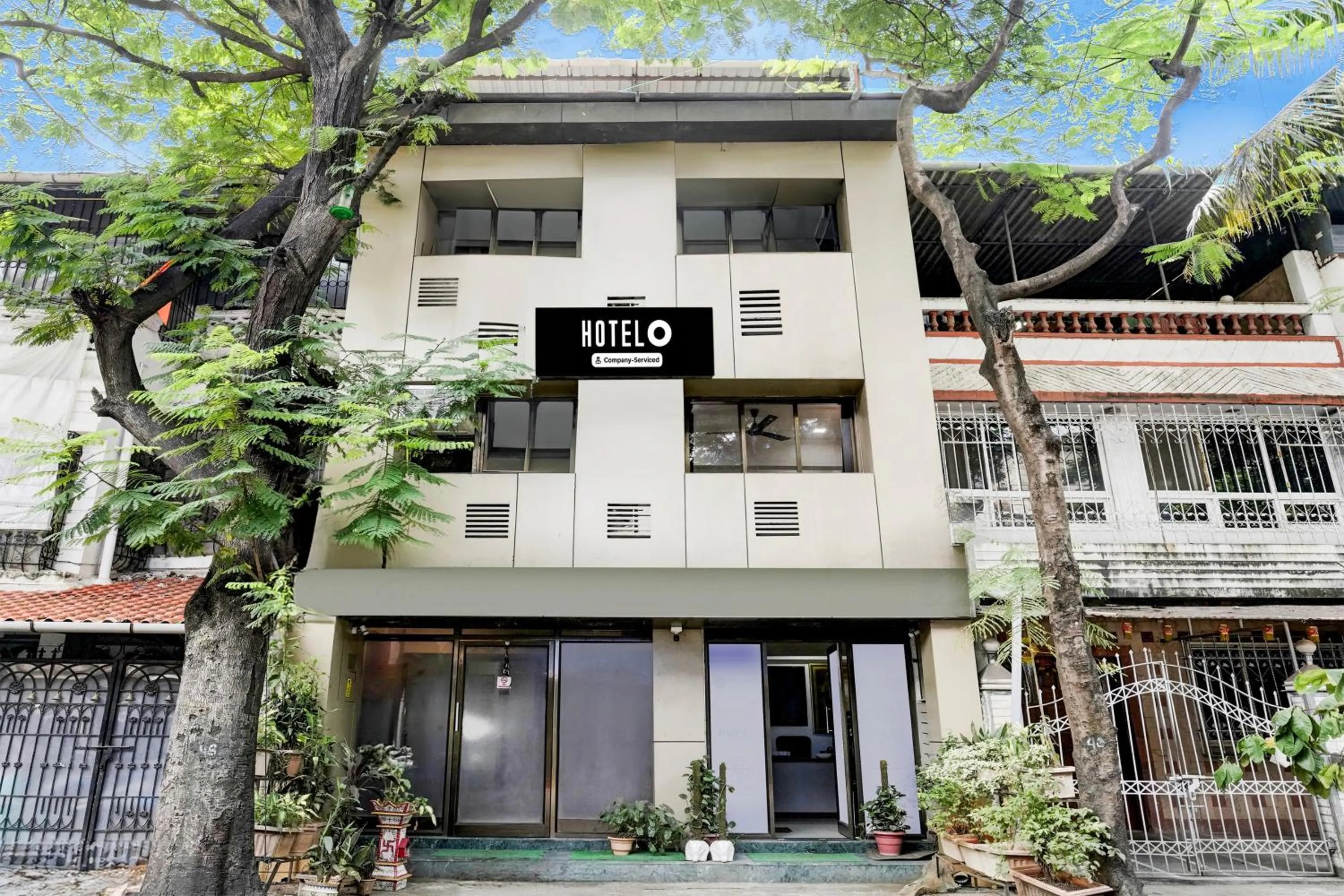 Facade/entrance in Super Hotel O Four Bungalow Formerly Ardaas Residency