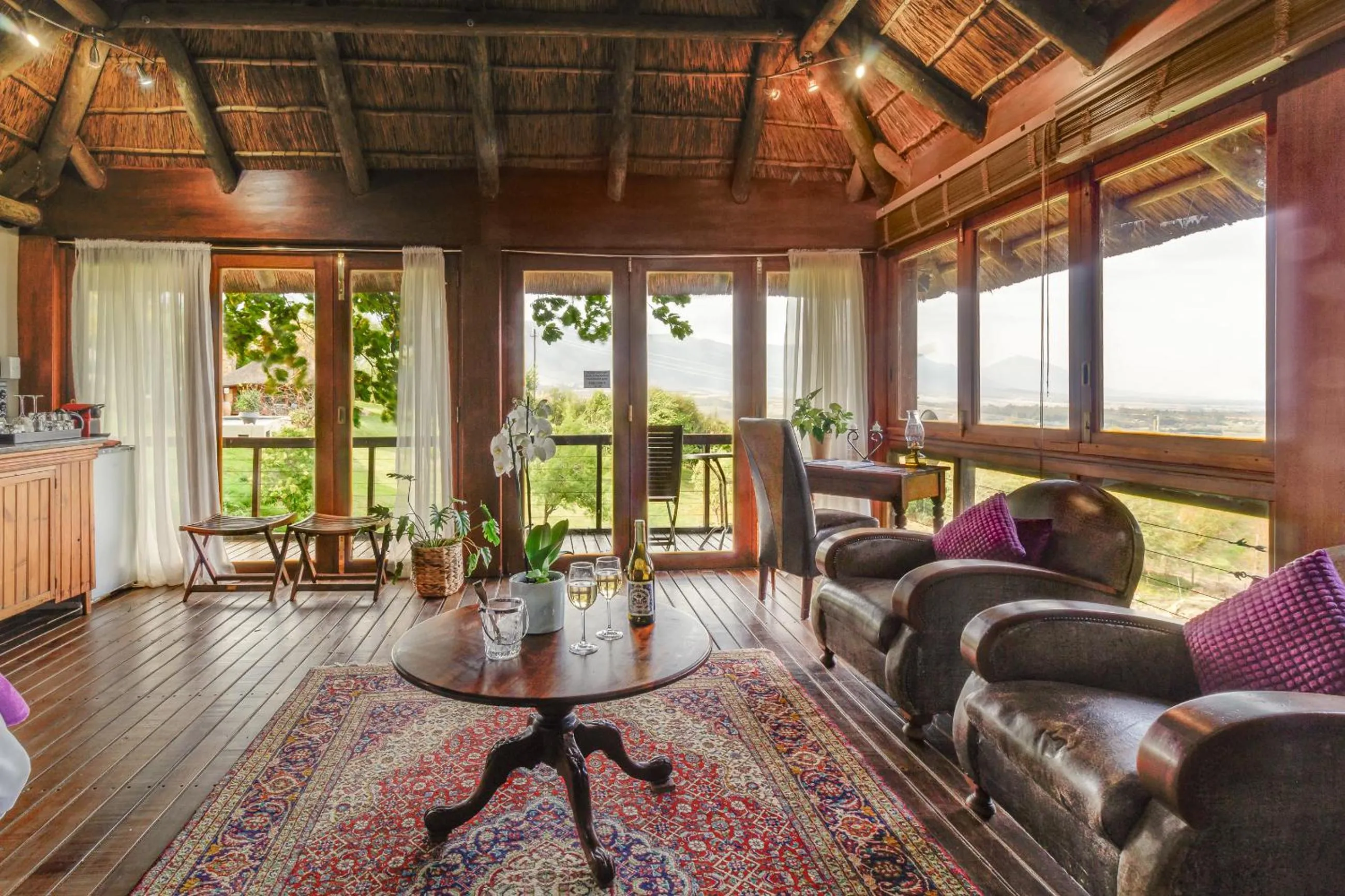 Seating area in Mountain Manor