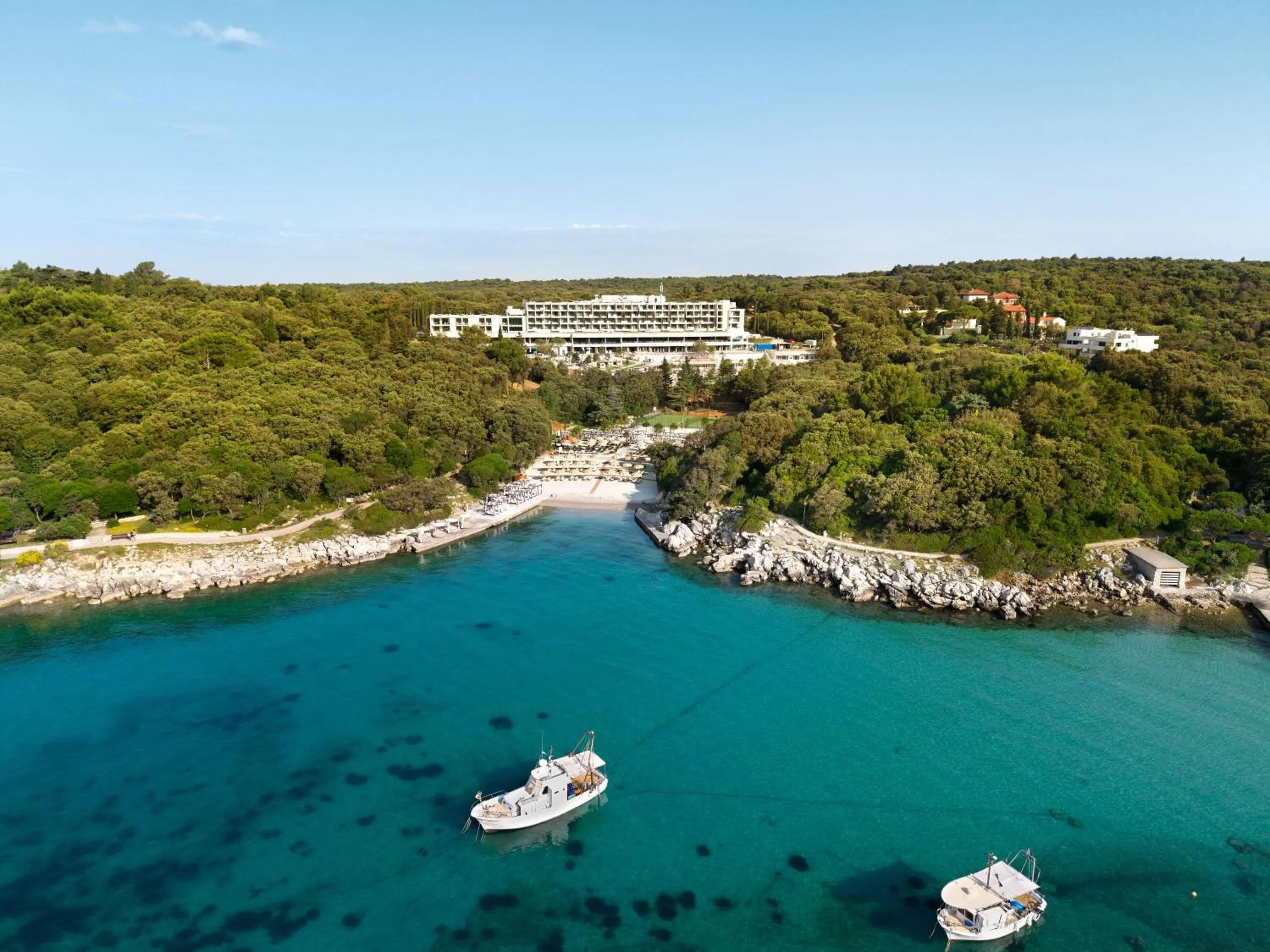 Bird's eye view in Arba Resort, Valamar Collection