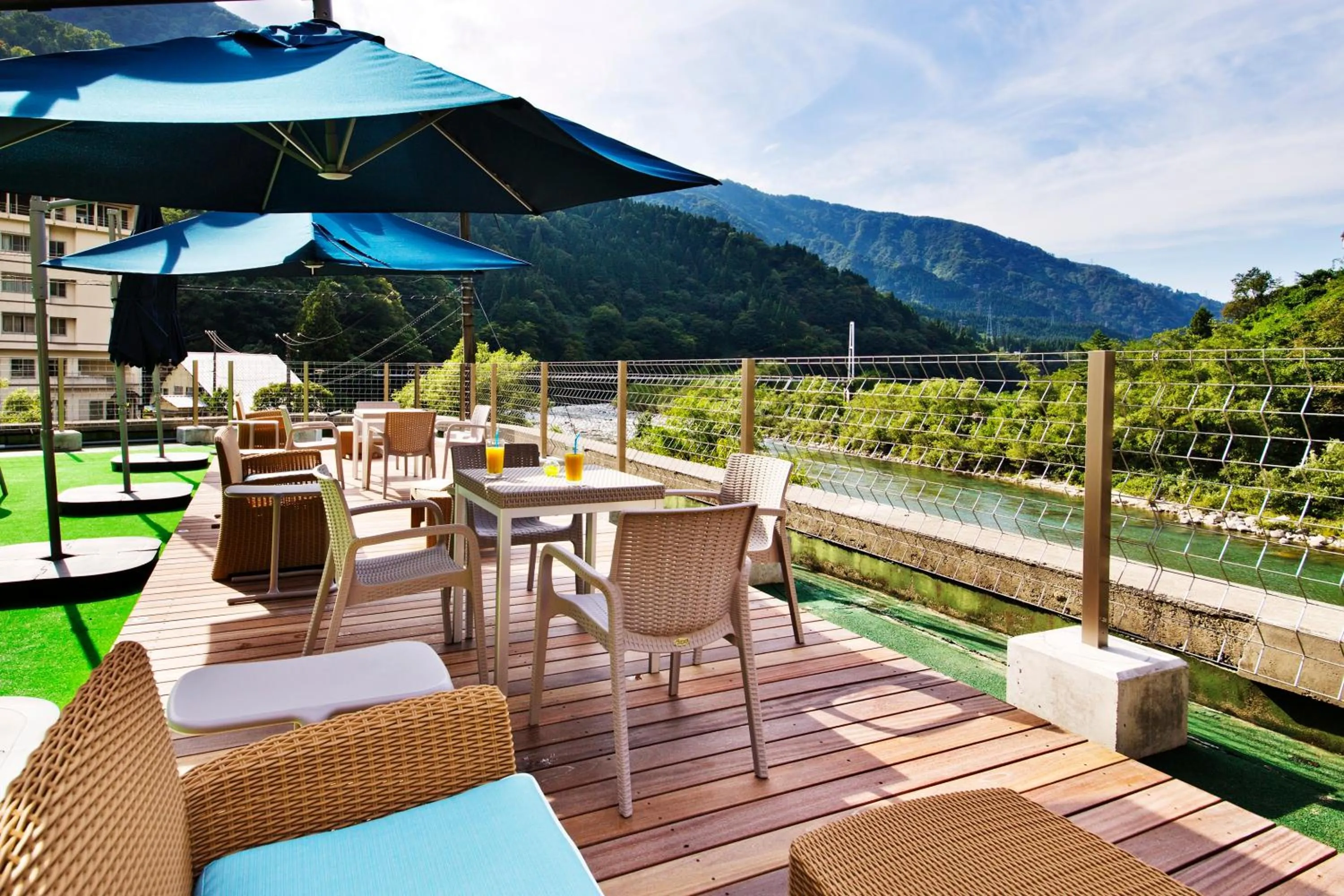 Balcony/Terrace in Kurobe UnazukiOnsen Togen