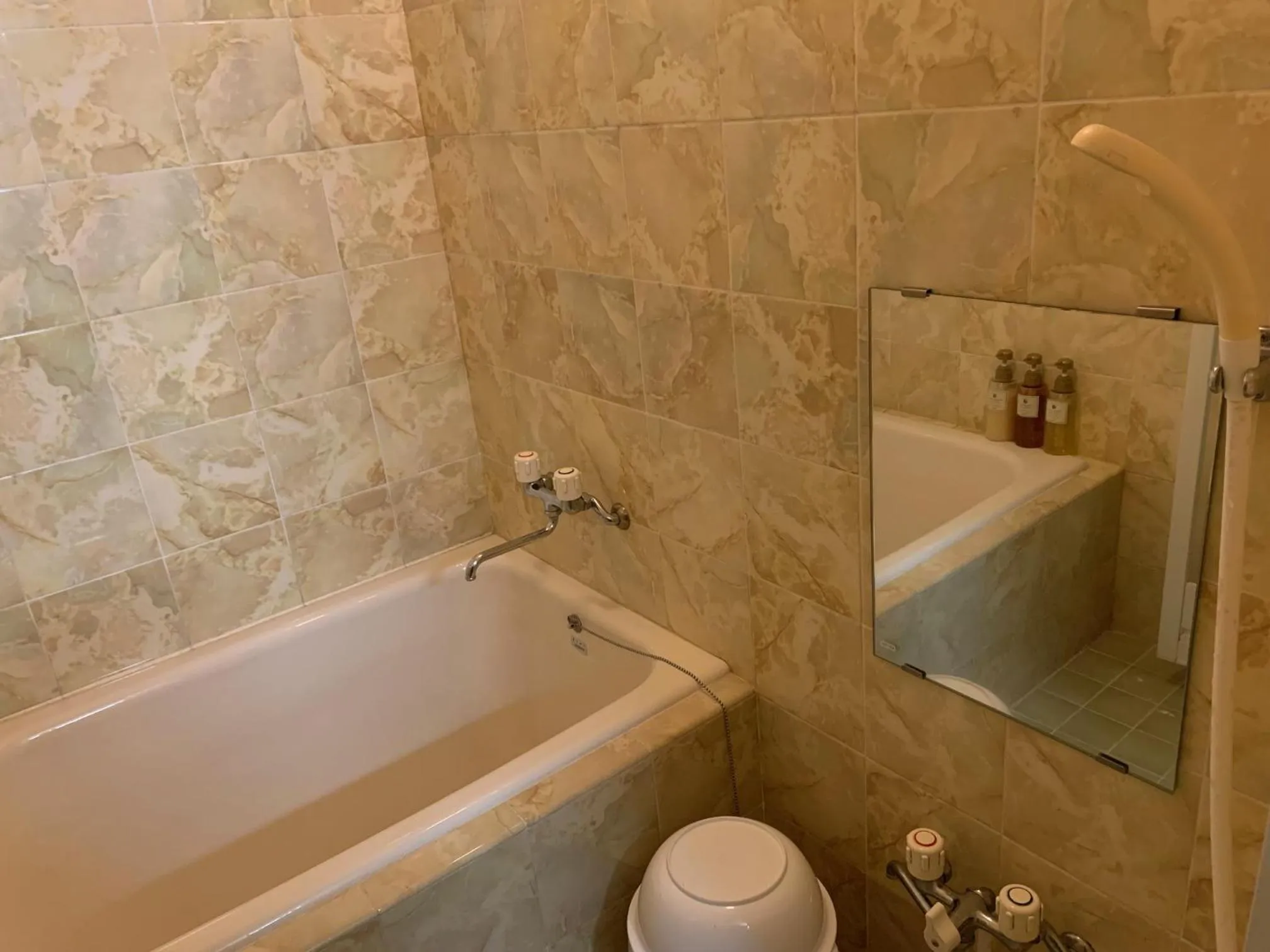 Bathroom in Kurobe UnazukiOnsen Togen