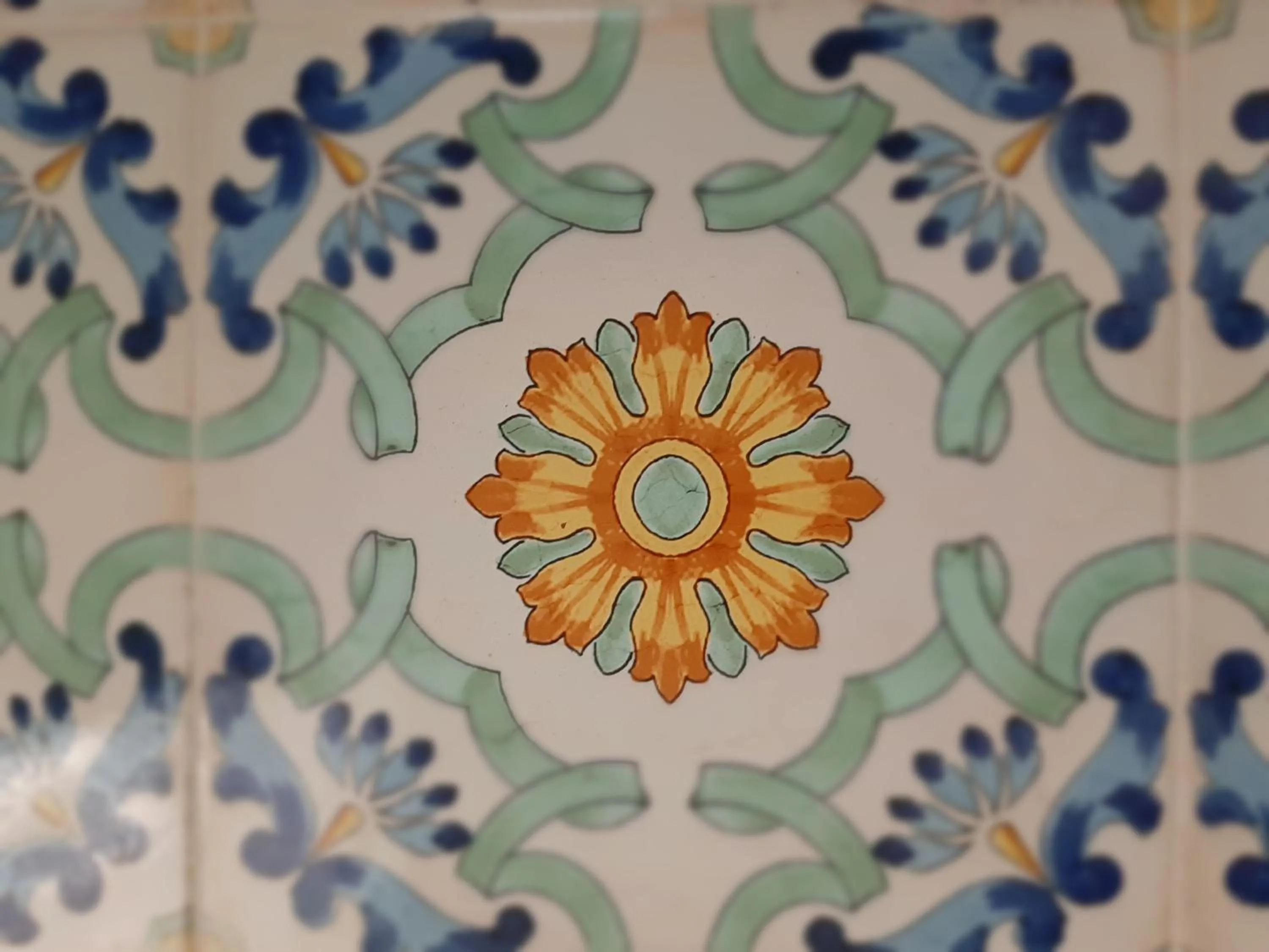 Decorative detail in Bed and Breakfast Casa Mariella