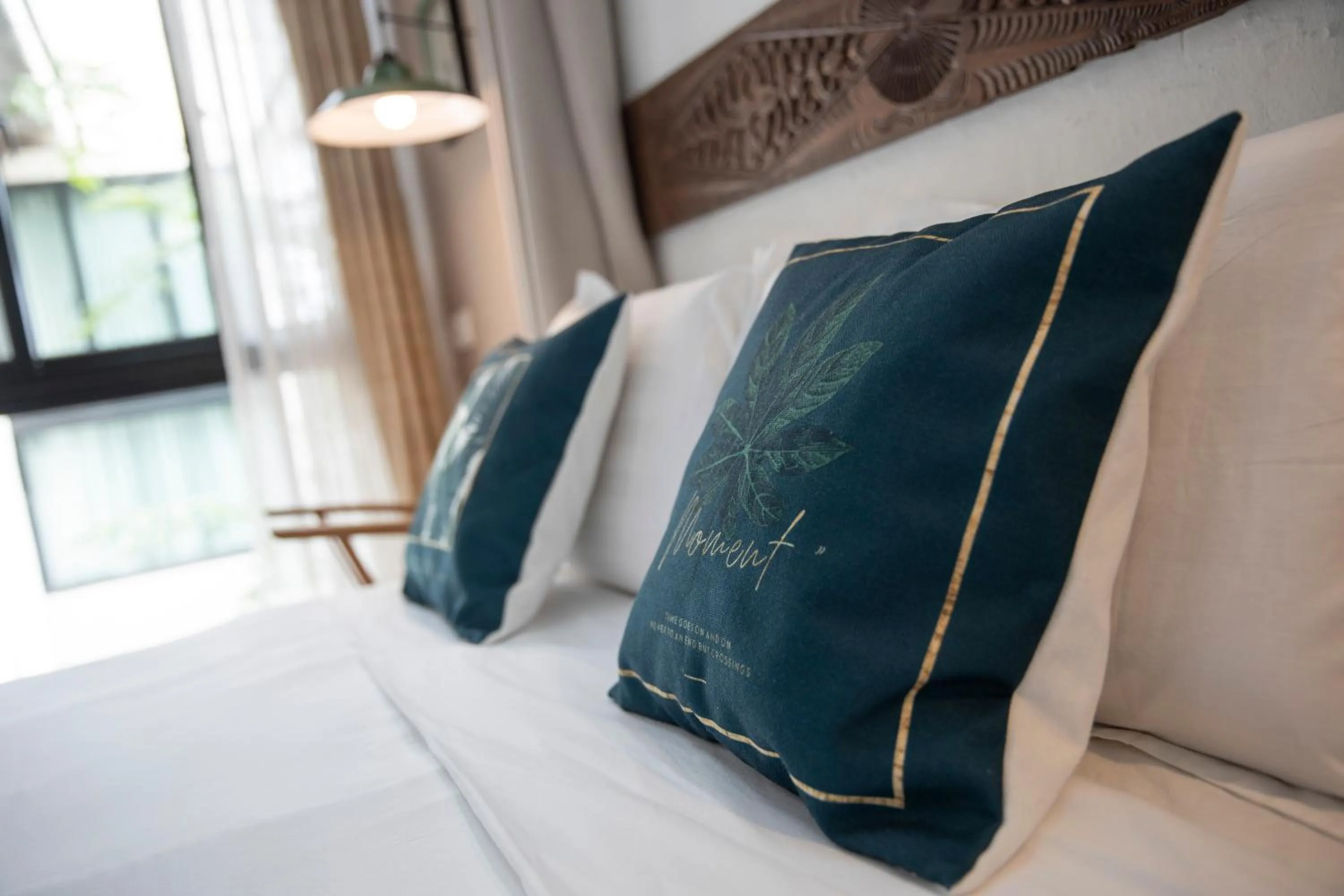 Decorative detail, Bed in Sweet Cili Boutique Hotel