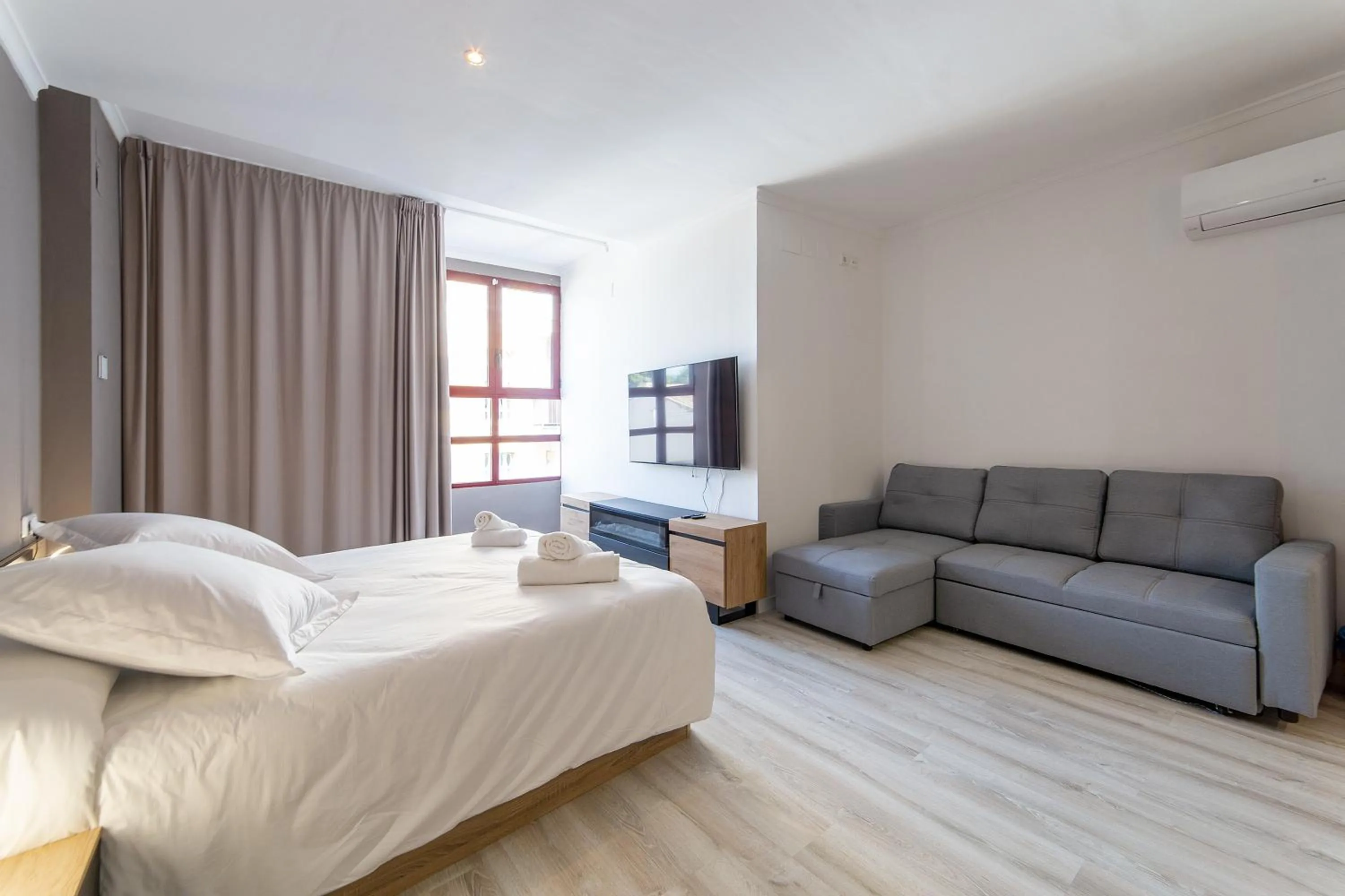 Bed in Albufera Dreams Nature Suites