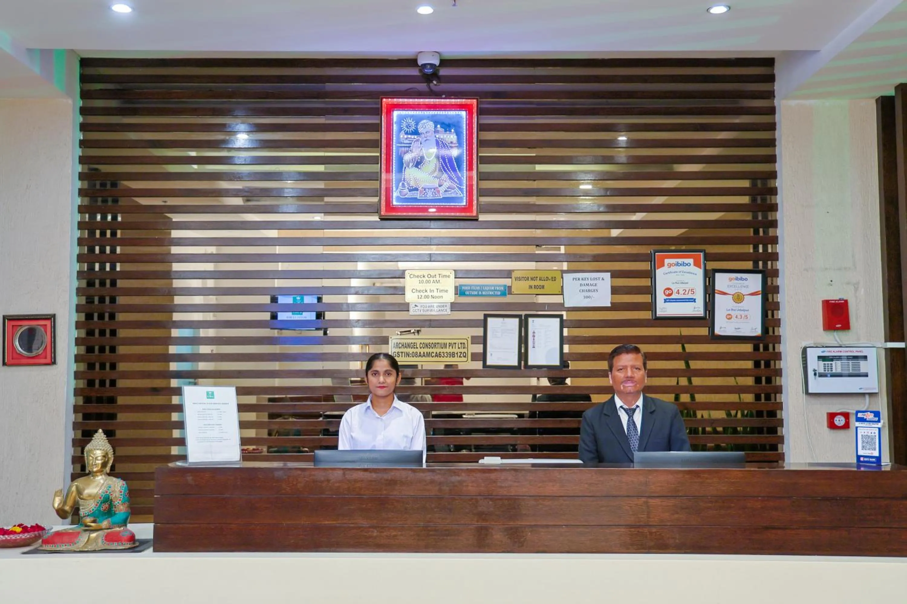 Lobby or reception in Le Roi Udaipur