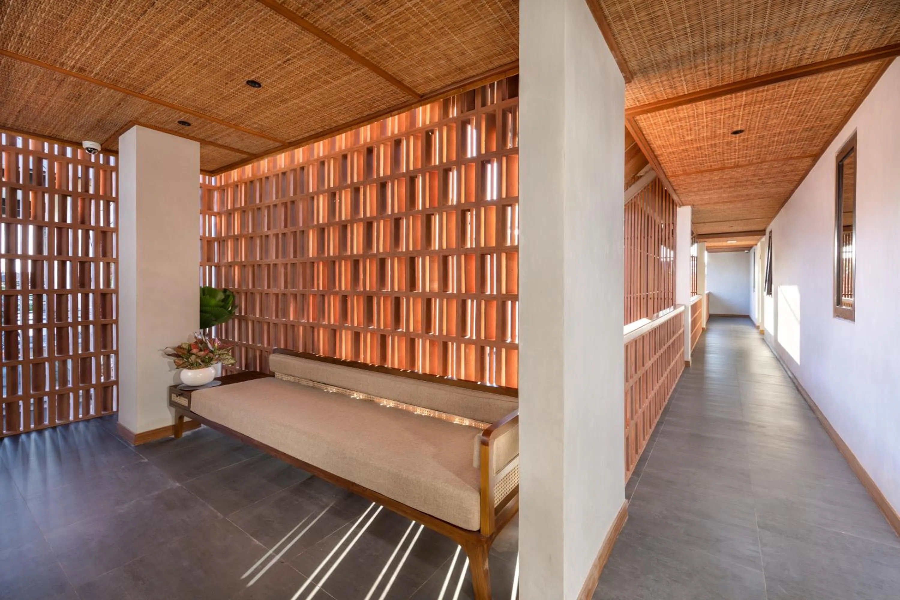 Seating area in Canggu Bagus Suites