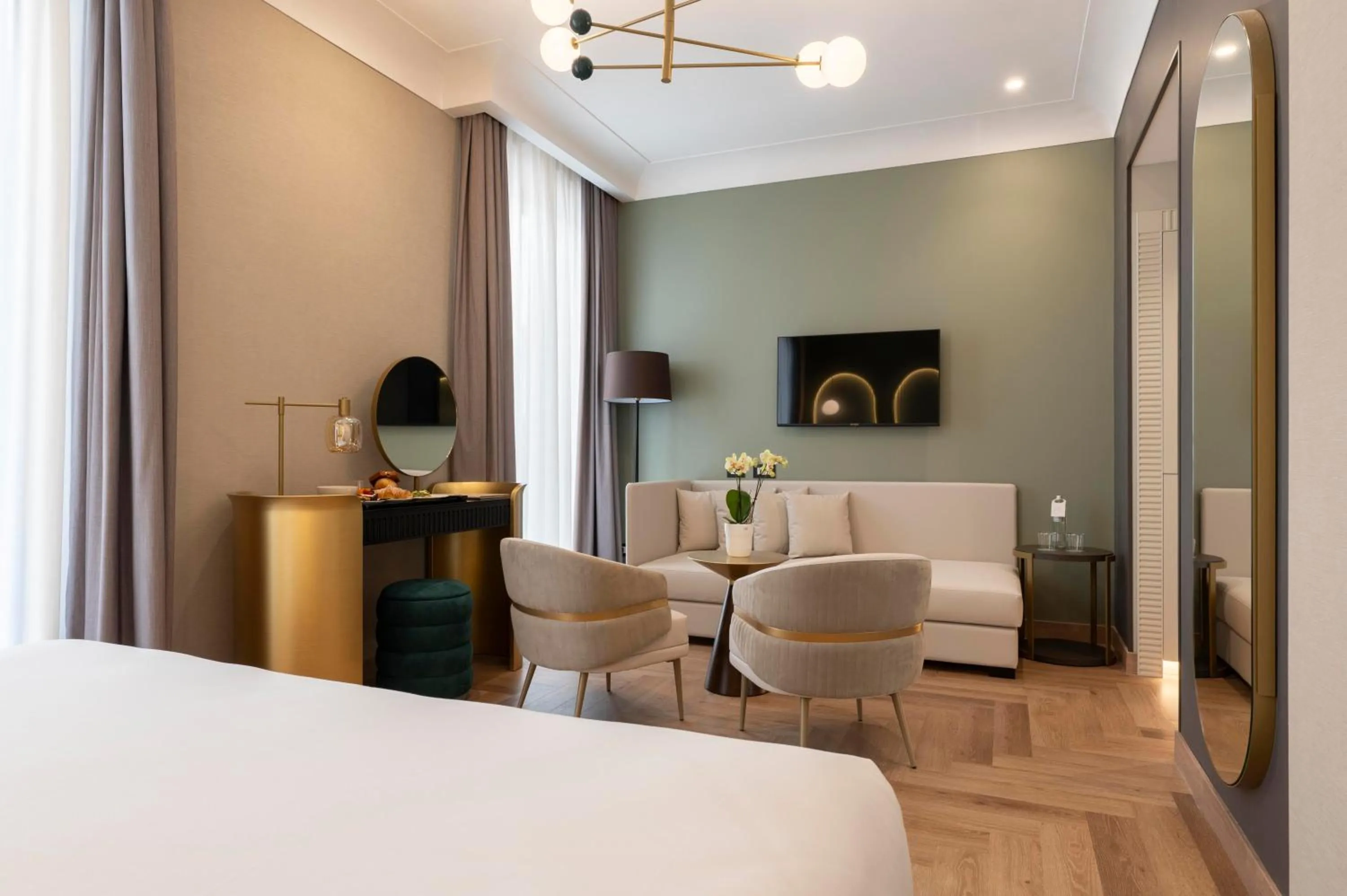 Bed in Je Rome Hotel