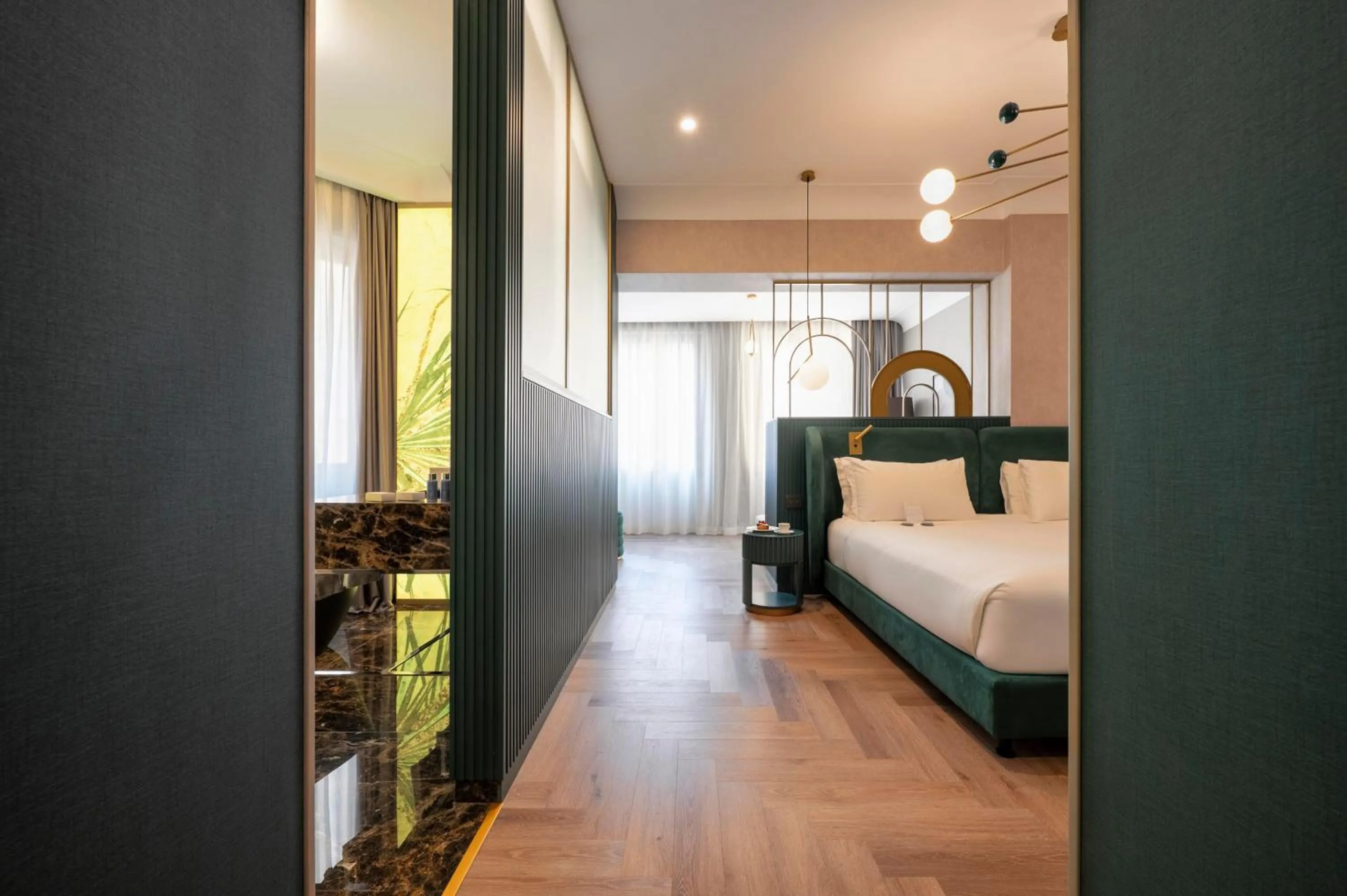 Bed in Je Rome Hotel