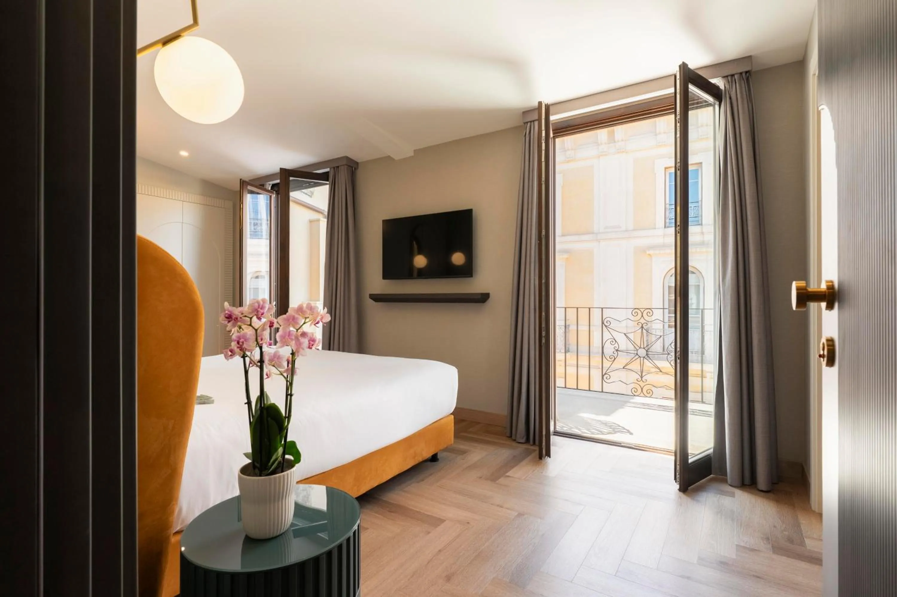 Bed in Je Rome Hotel