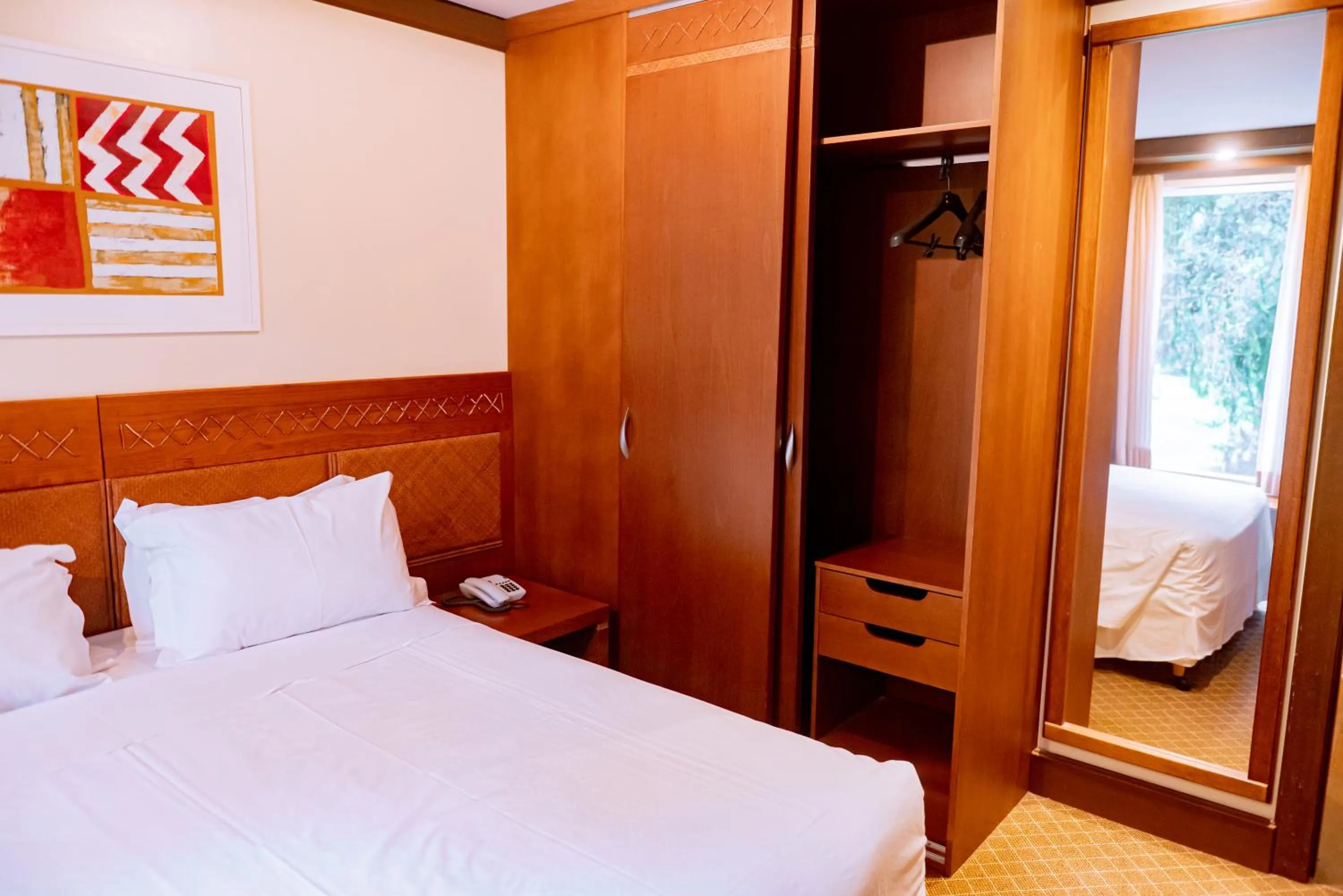 Bed in Suíte Laje de Pedra Mountain Village