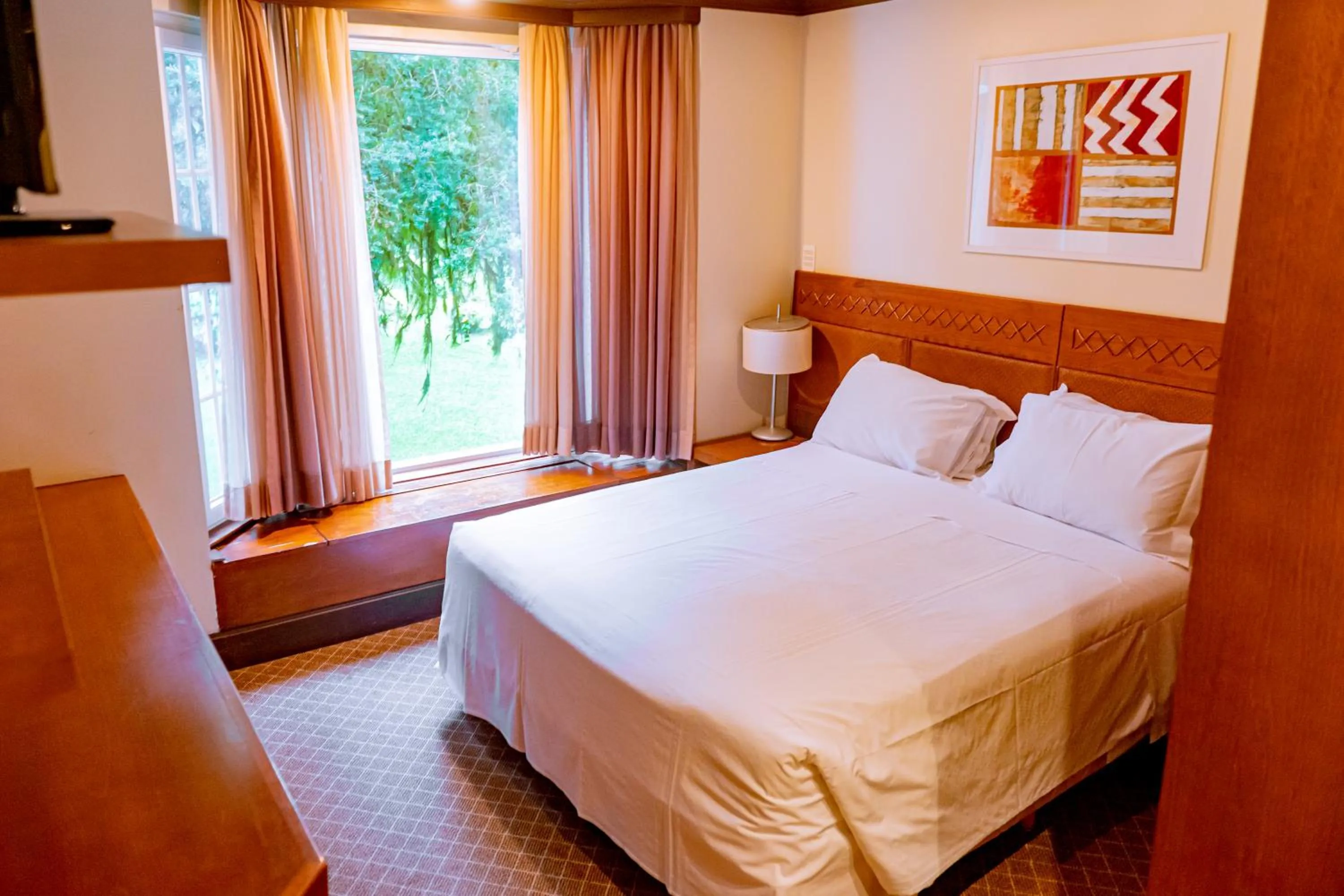 Bed in Suíte Laje de Pedra Mountain Village