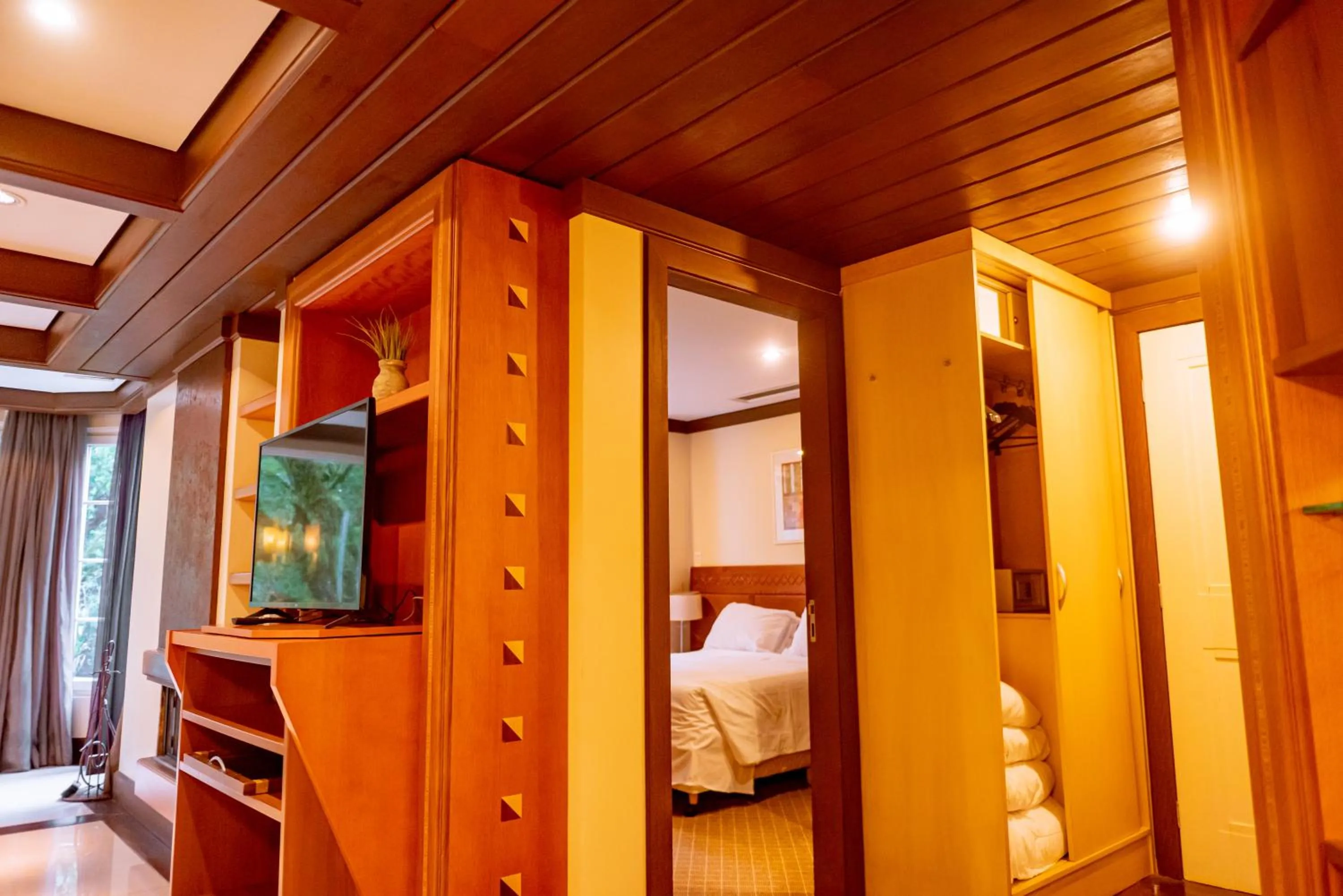 Bed in Suíte Laje de Pedra Mountain Village