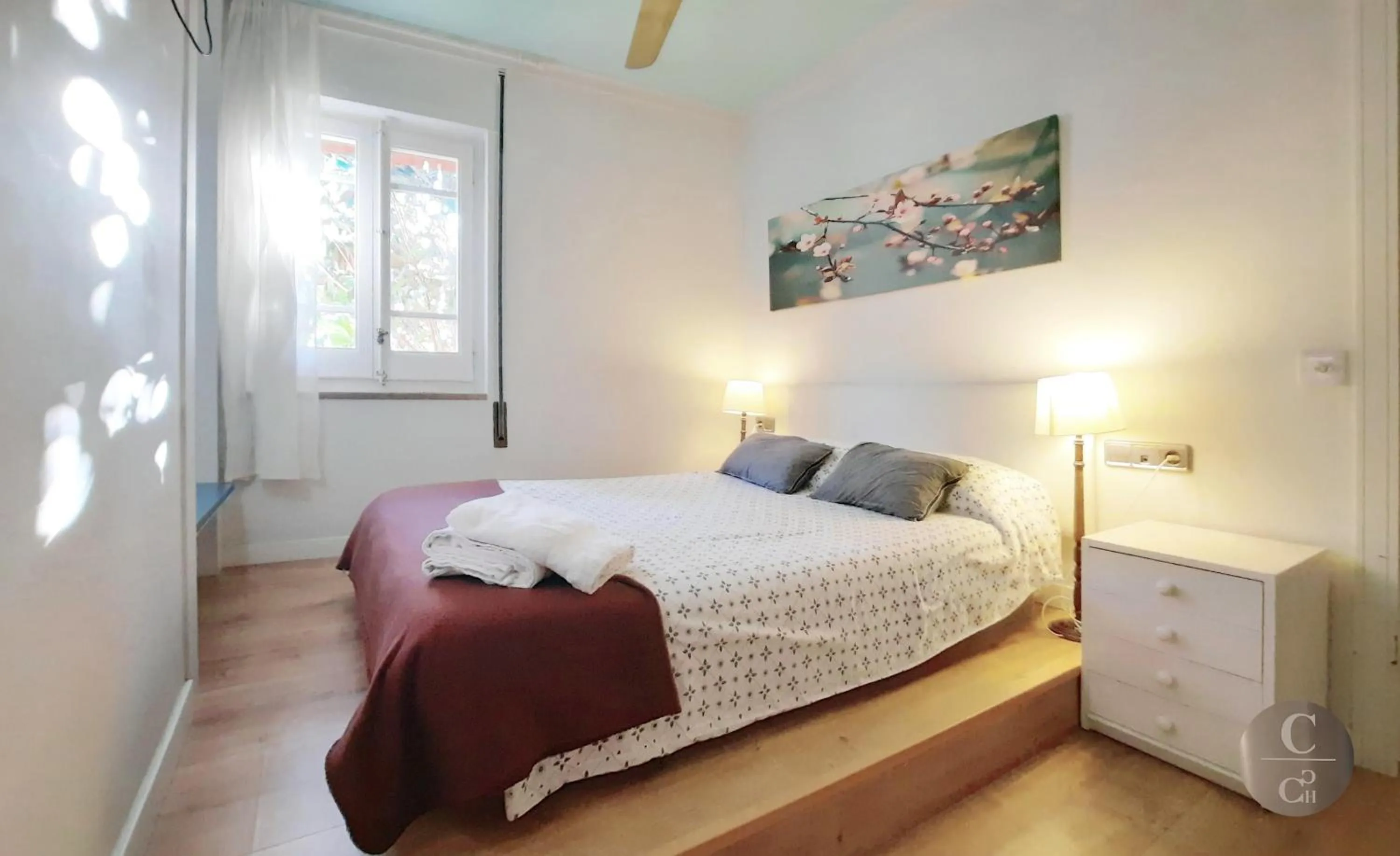 Bed in Hotel Can Carol