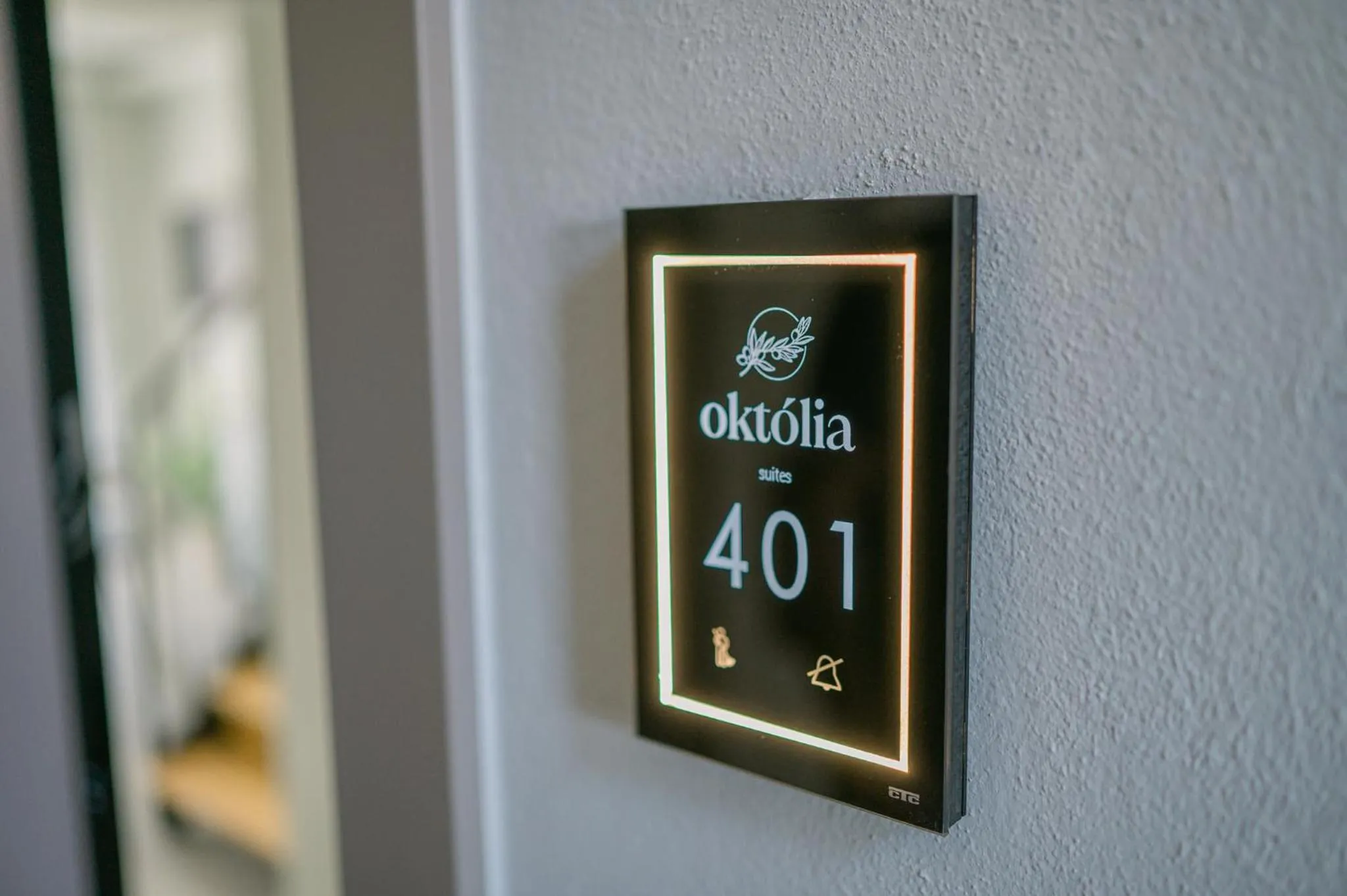 Facade/entrance in Oktolia suites