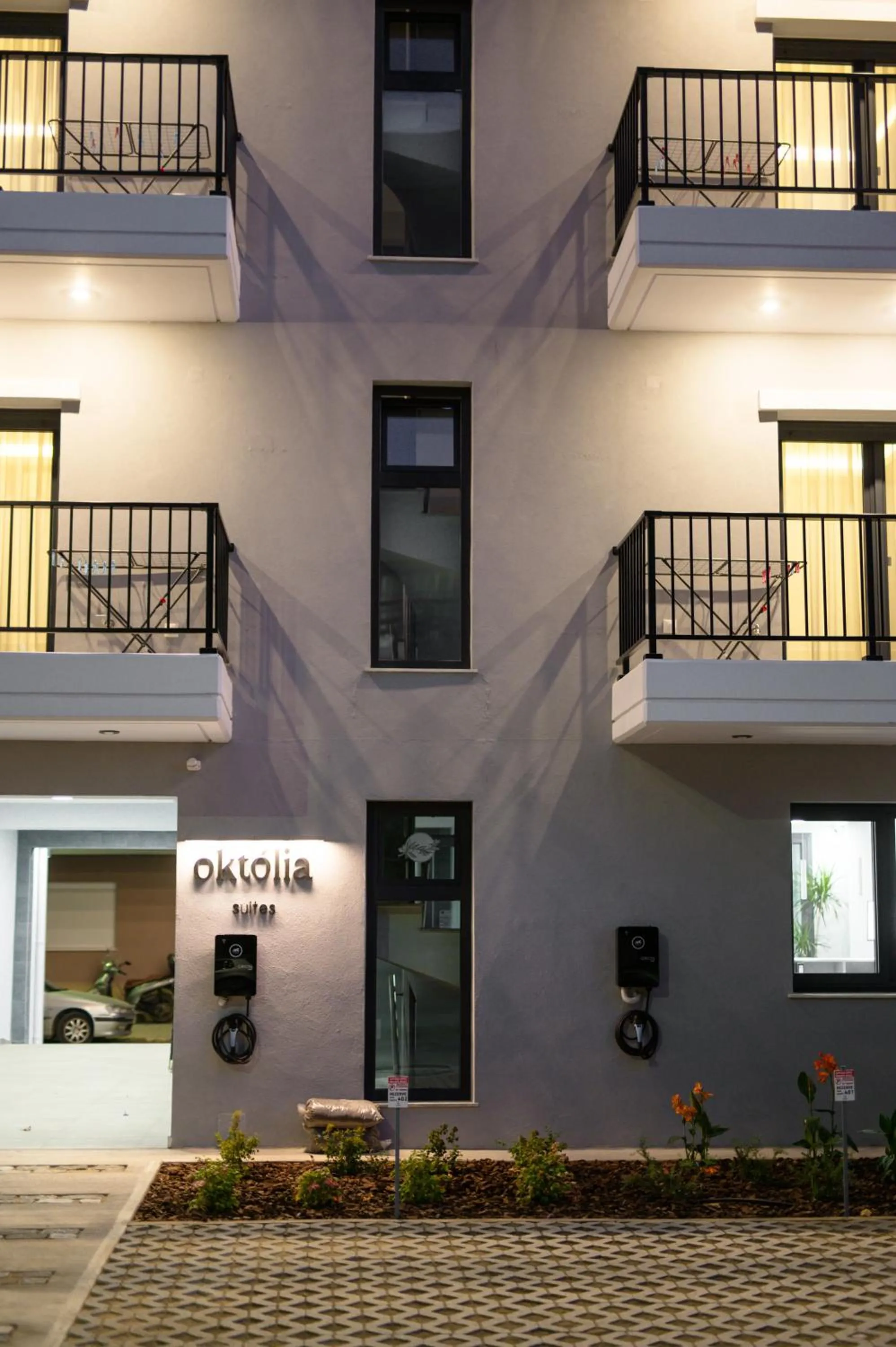 Facade/entrance in Oktolia suites