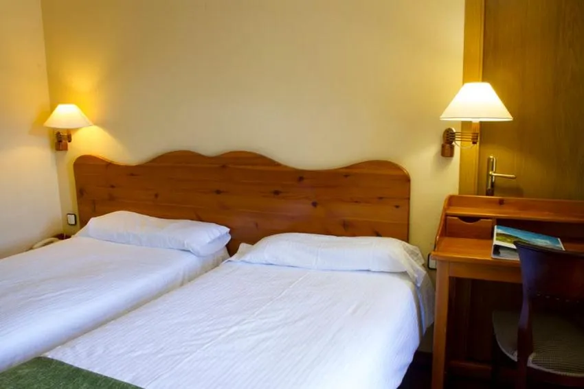 Bed in Hotel Vall de Núria