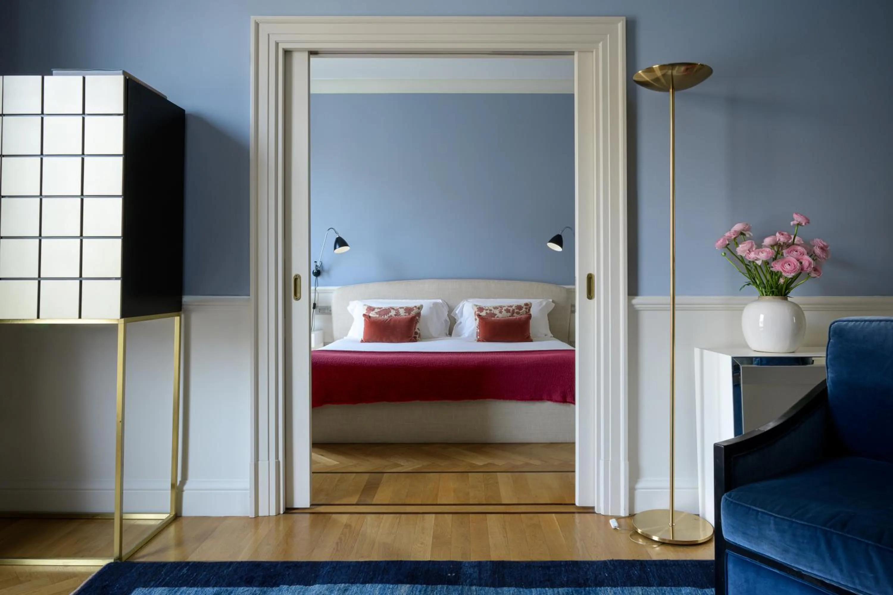 Bed in The Fifteen Keys Hotel