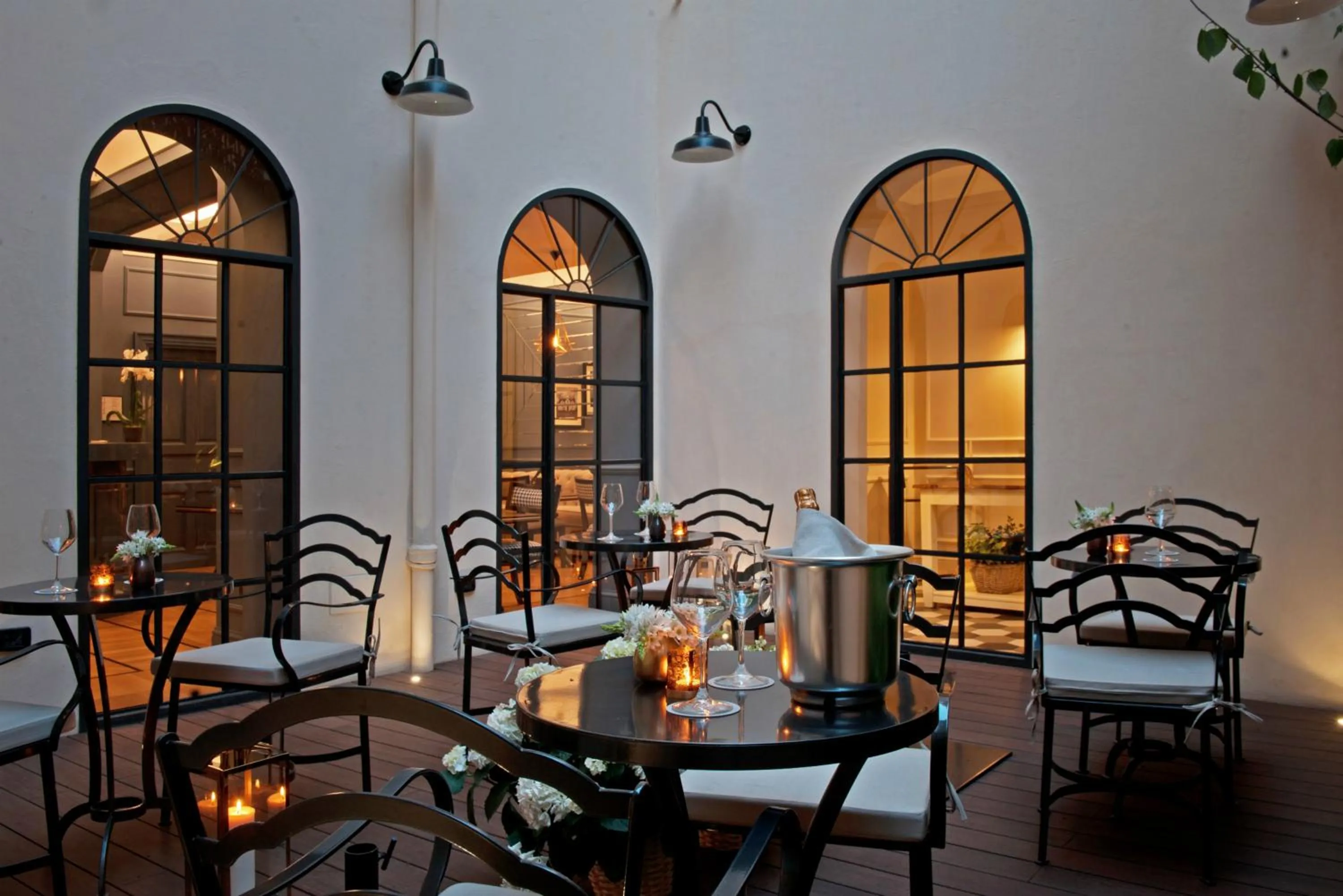 Patio in The Fifteen Keys Hotel